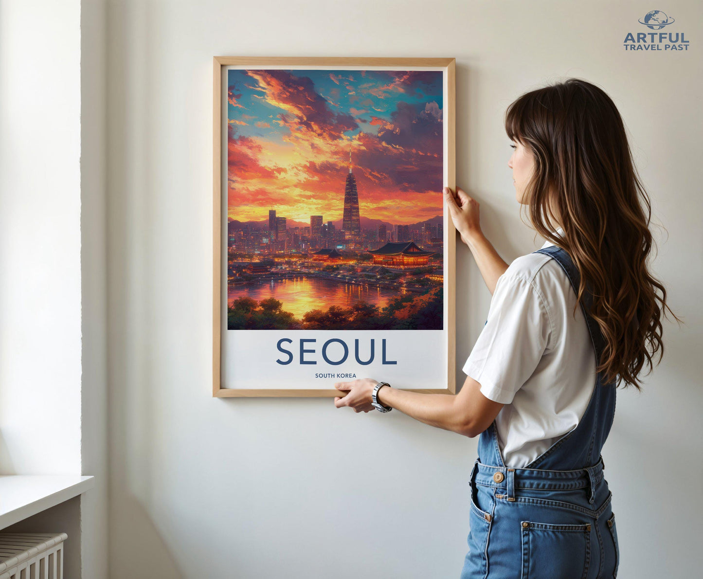 Seoul Poster - South Korea Wall Art