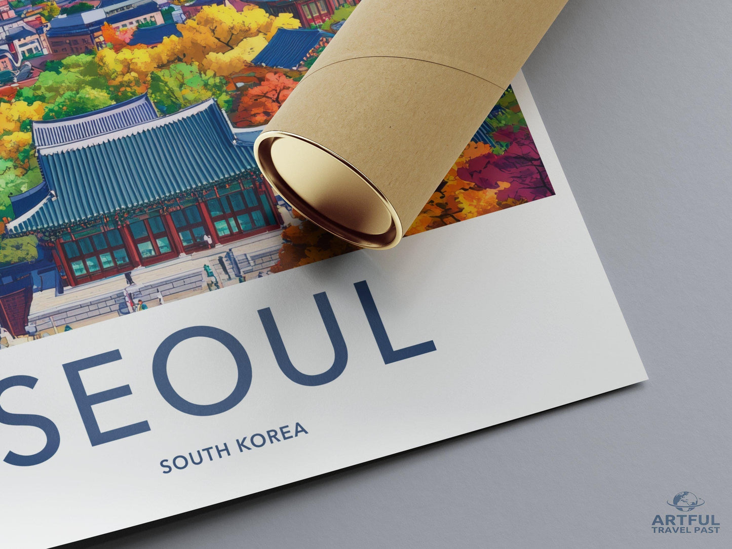 Seoul Poster - South Korea Wall Art