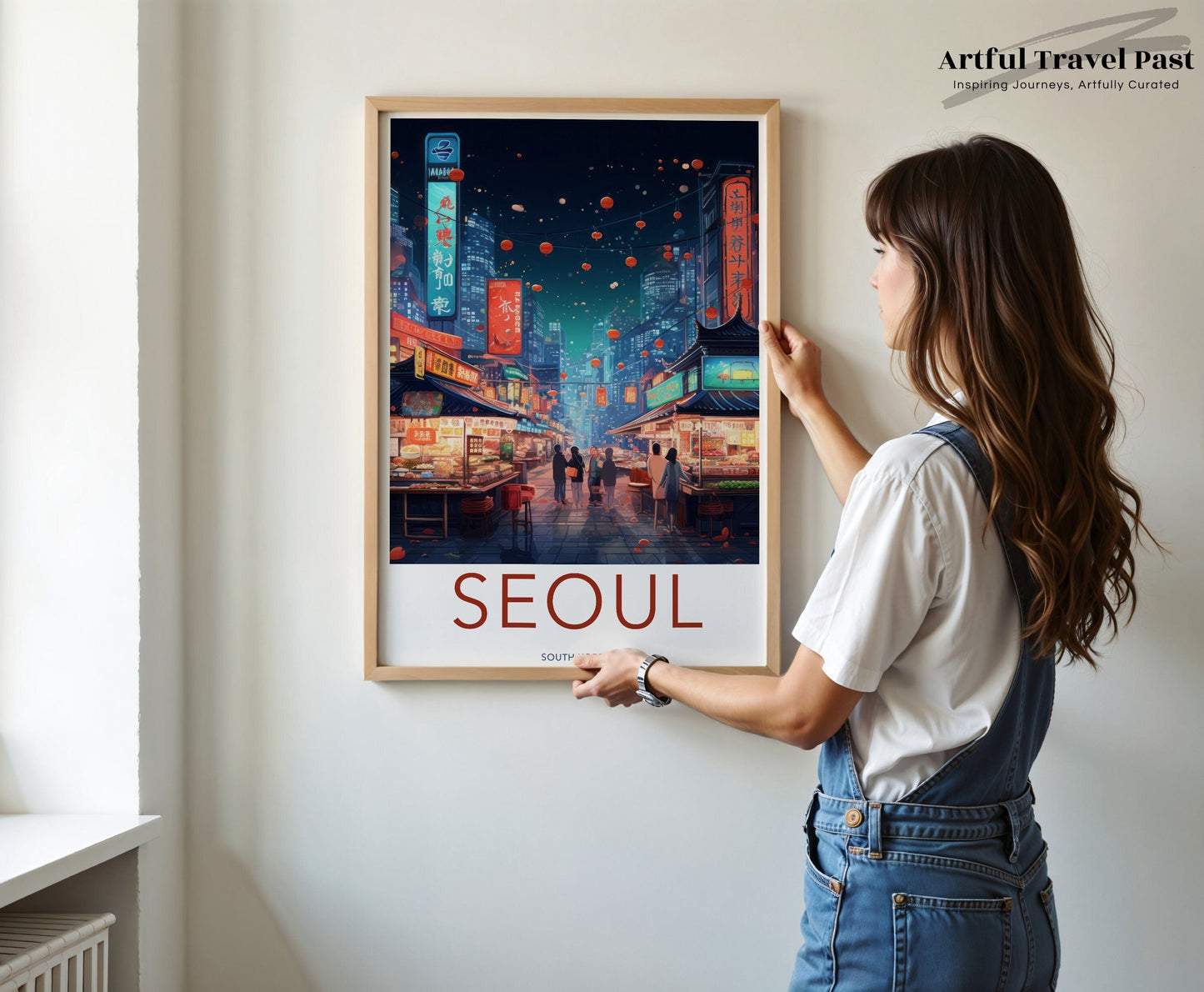 Seoul Poster - South Korea Wall Art