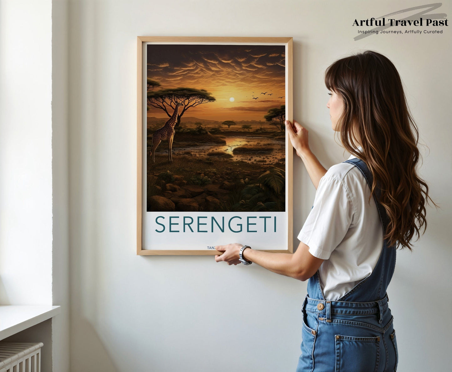 Serengeti Poster - Tanzania Wall Art