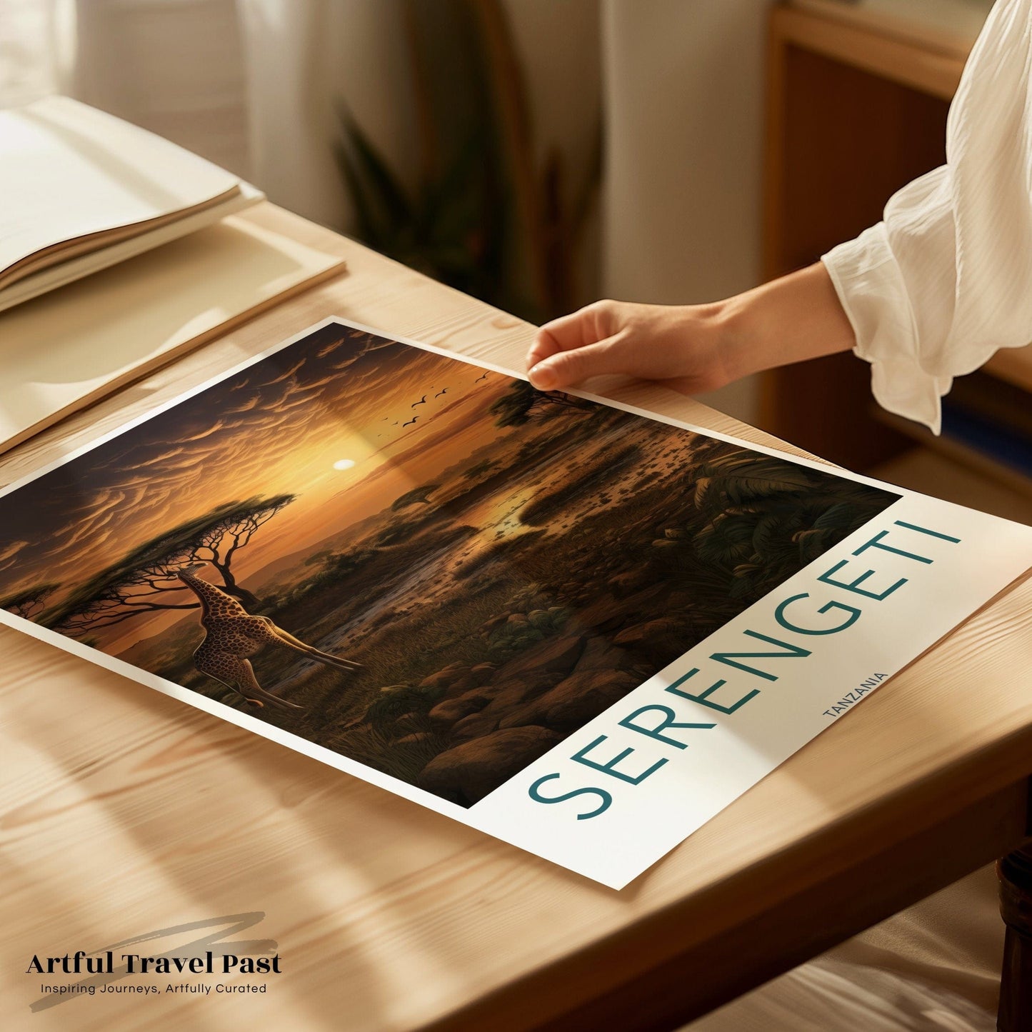 Serengeti Poster - Tanzania Wall Art