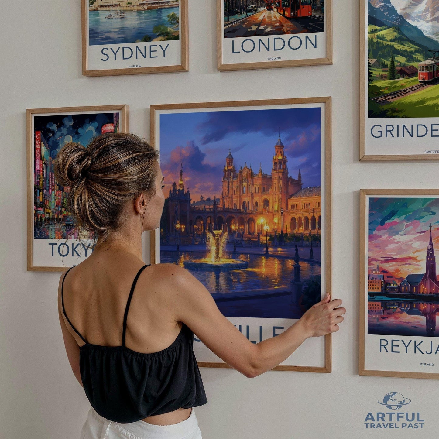Seville Poster | Spain Wall Art | Europe Decor