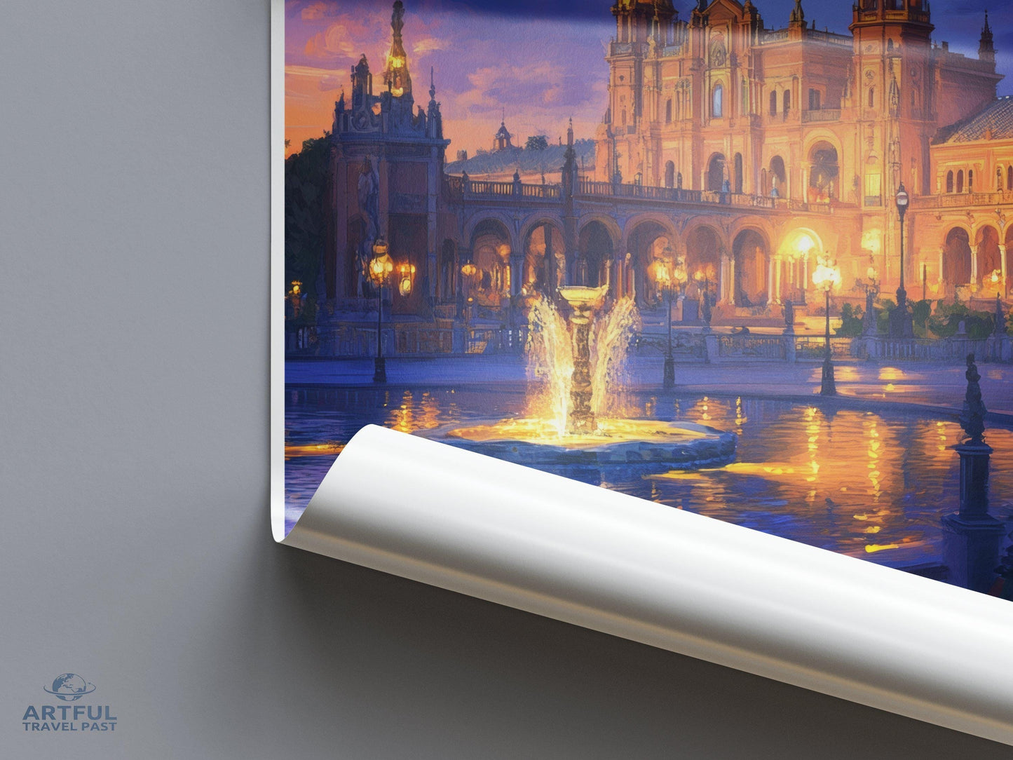 Seville Poster | Spain Wall Art | Europe Decor