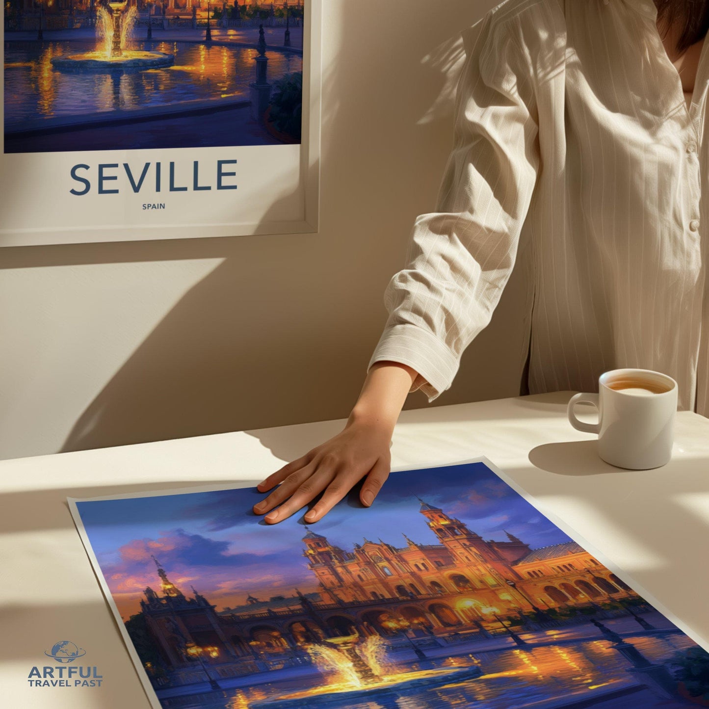 Seville Poster | Spain Wall Art | Europe Decor
