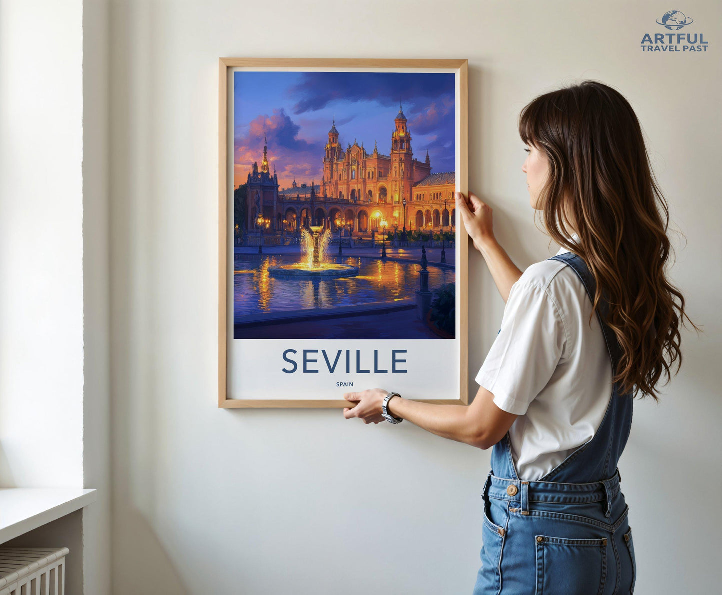 Seville Poster | Spain Wall Art | Europe Decor