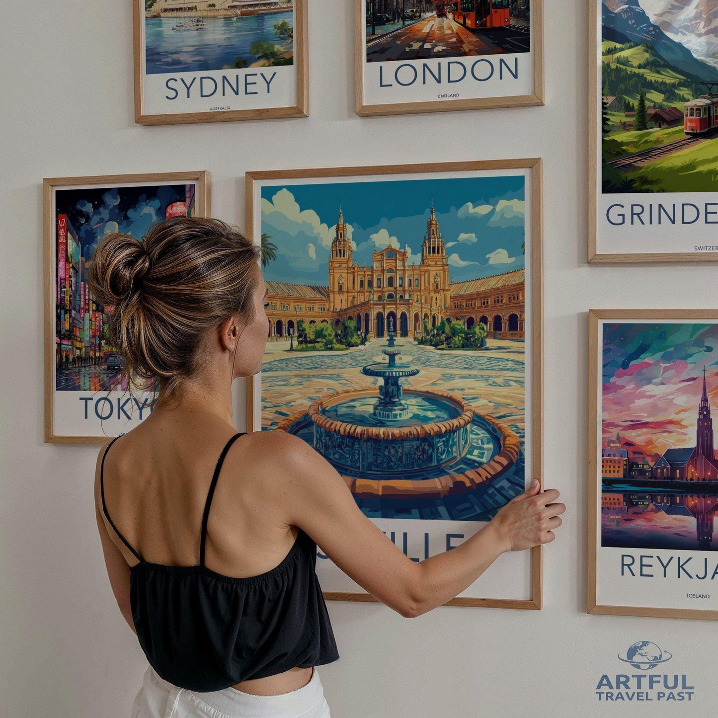 Seville Poster | Spain Wall Art | Europe Decor