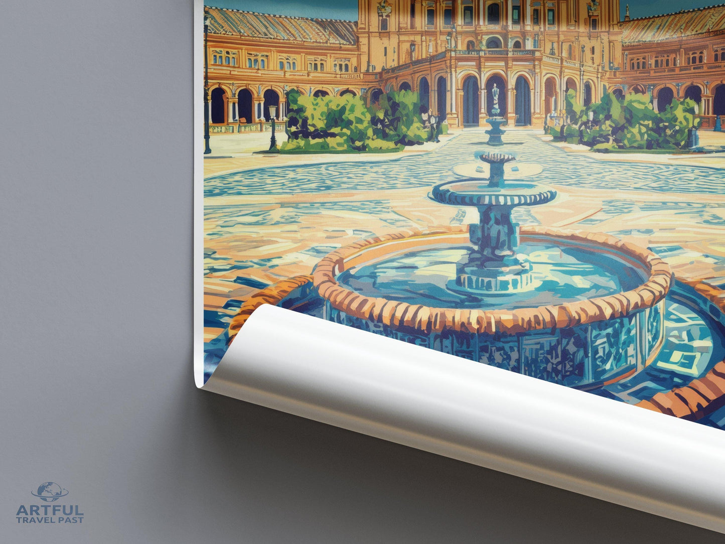 Seville Poster | Spain Wall Art | Europe Decor
