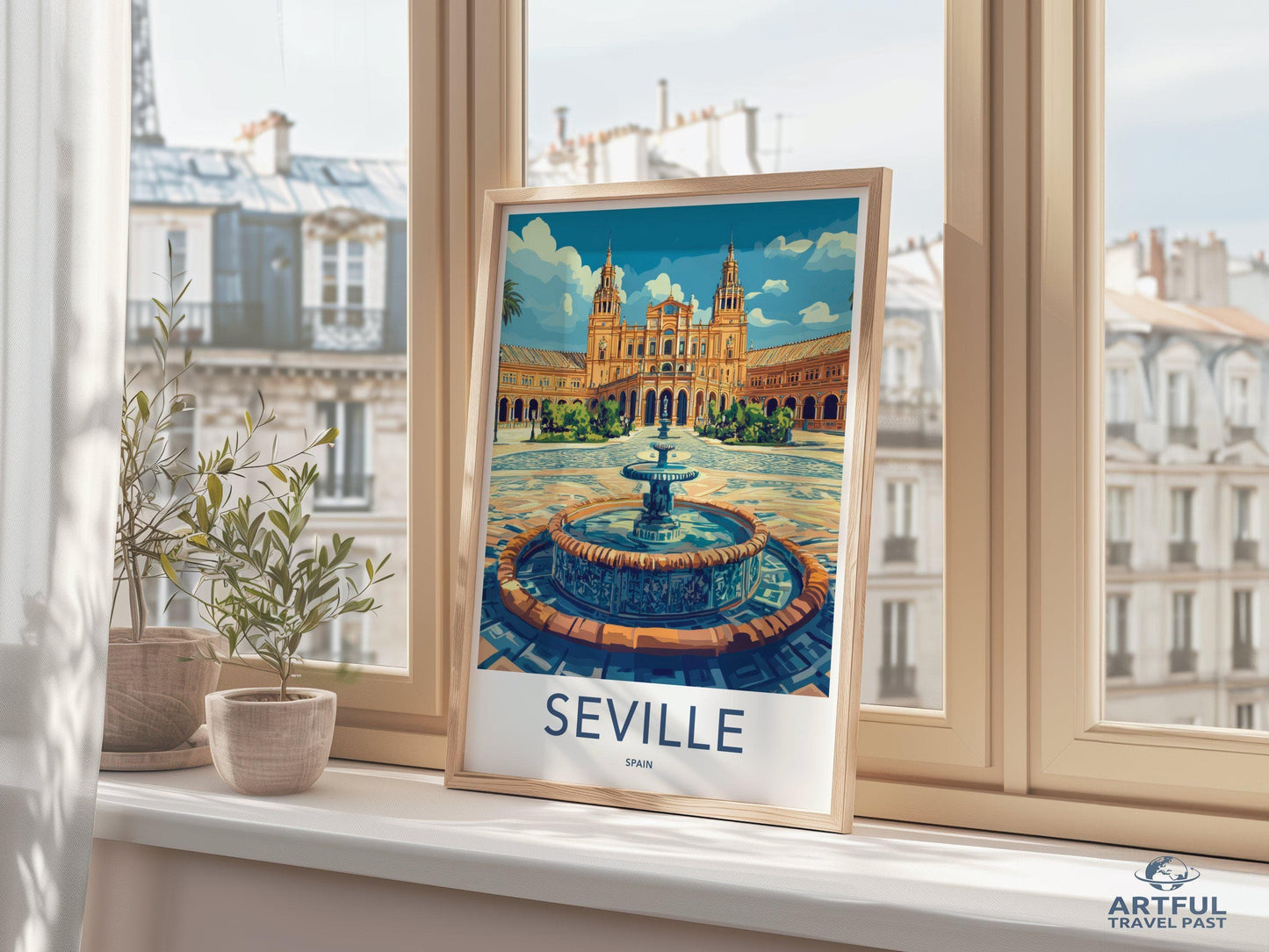 Seville Poster | Spain Wall Art | Europe Decor