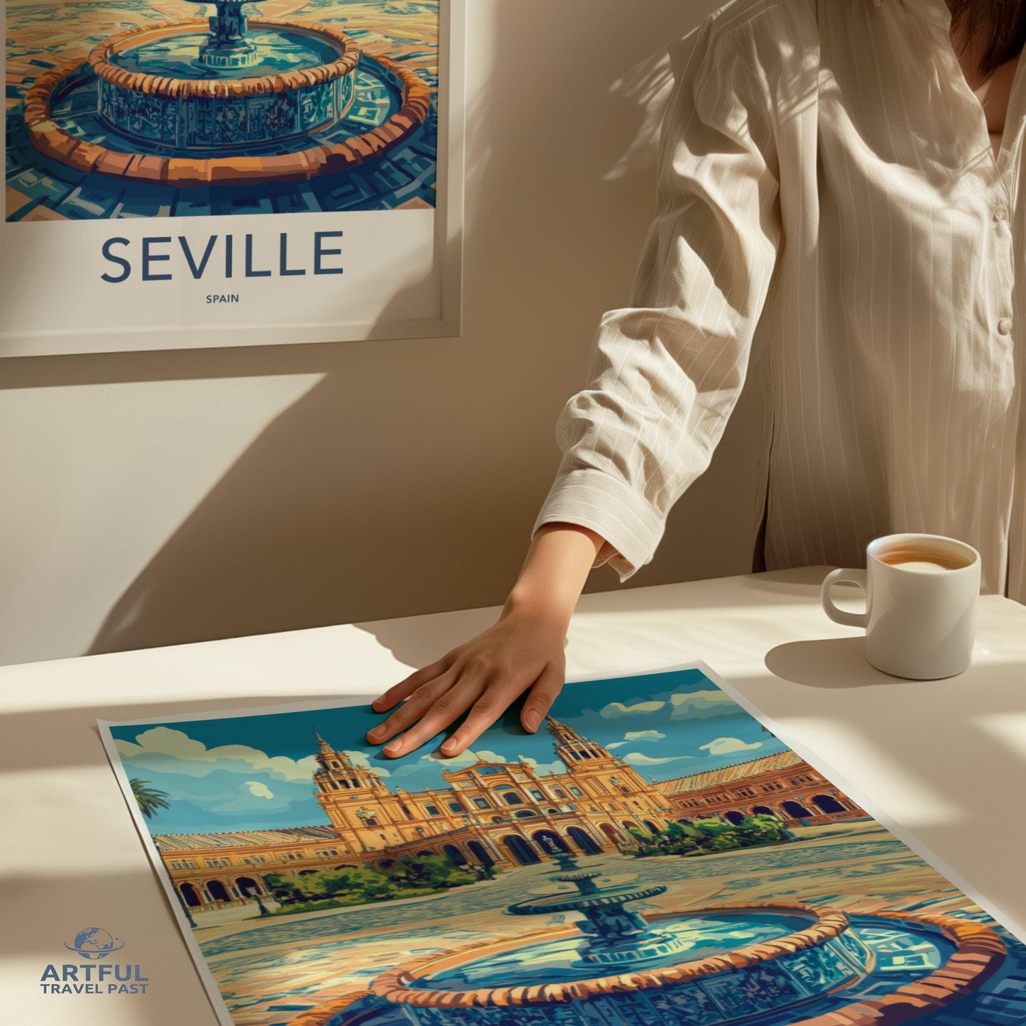 Seville Poster | Spain Wall Art | Europe Decor