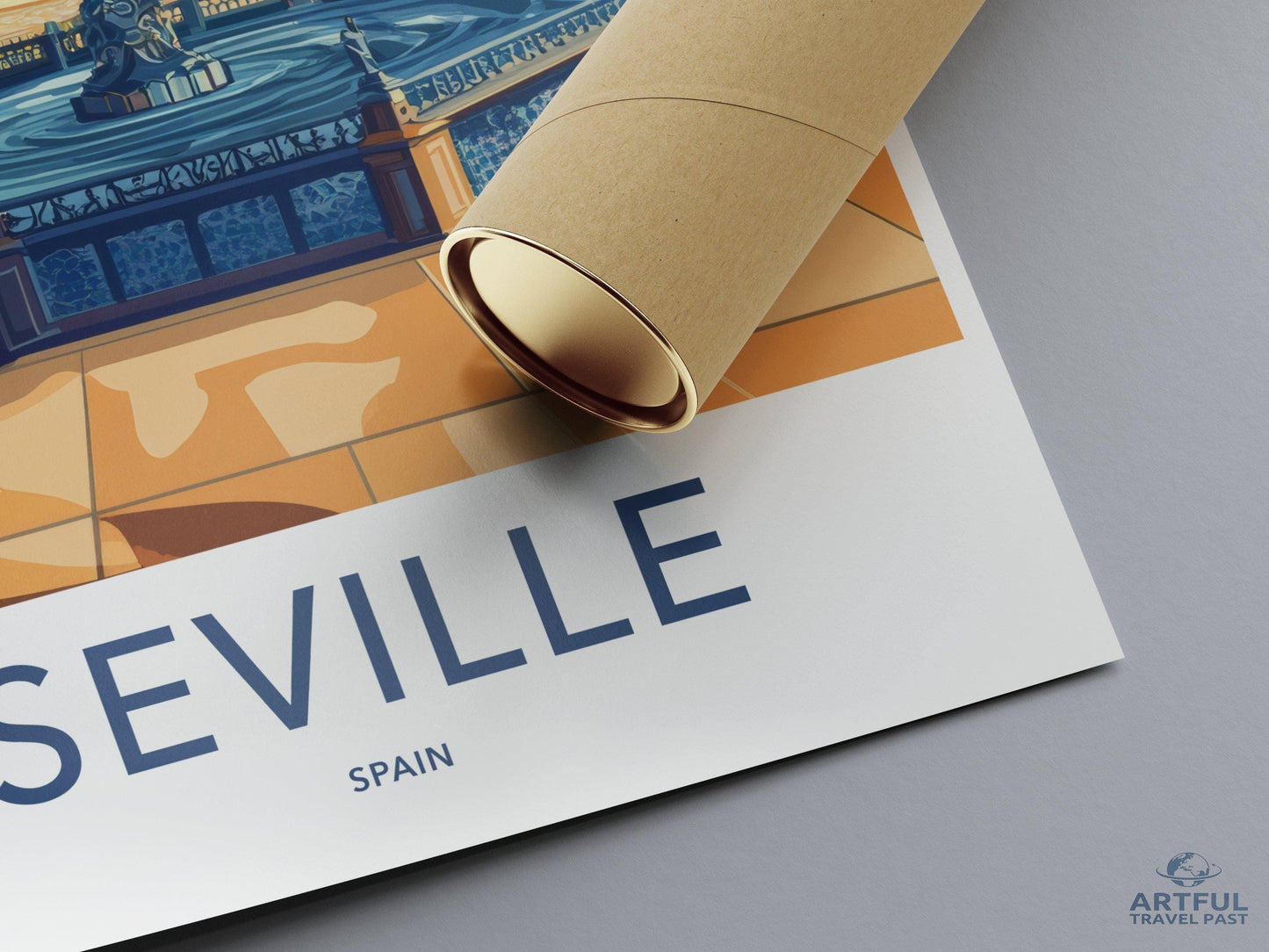 Seville Poster | Spain Wall Art | Europe Decor