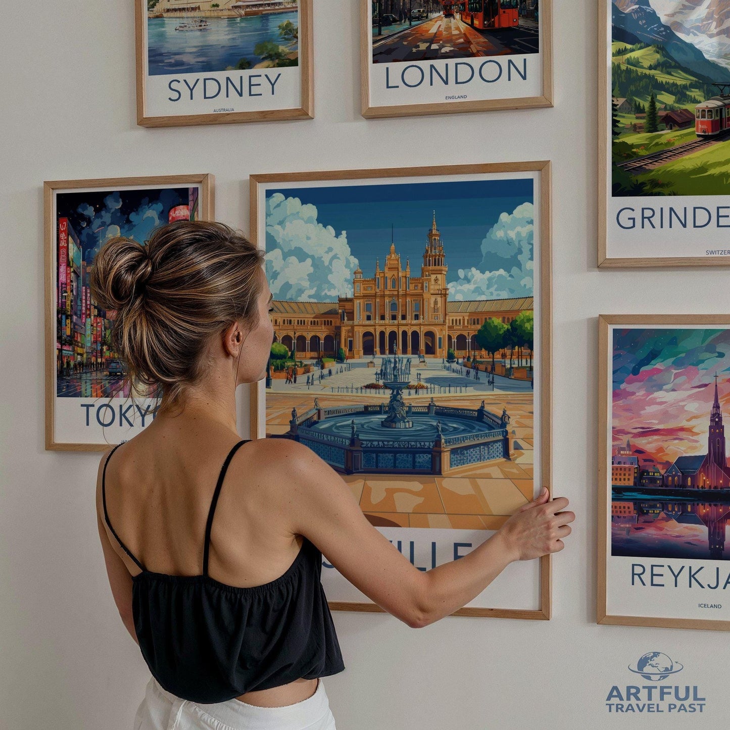 Seville Poster | Spain Wall Art | Europe Decor