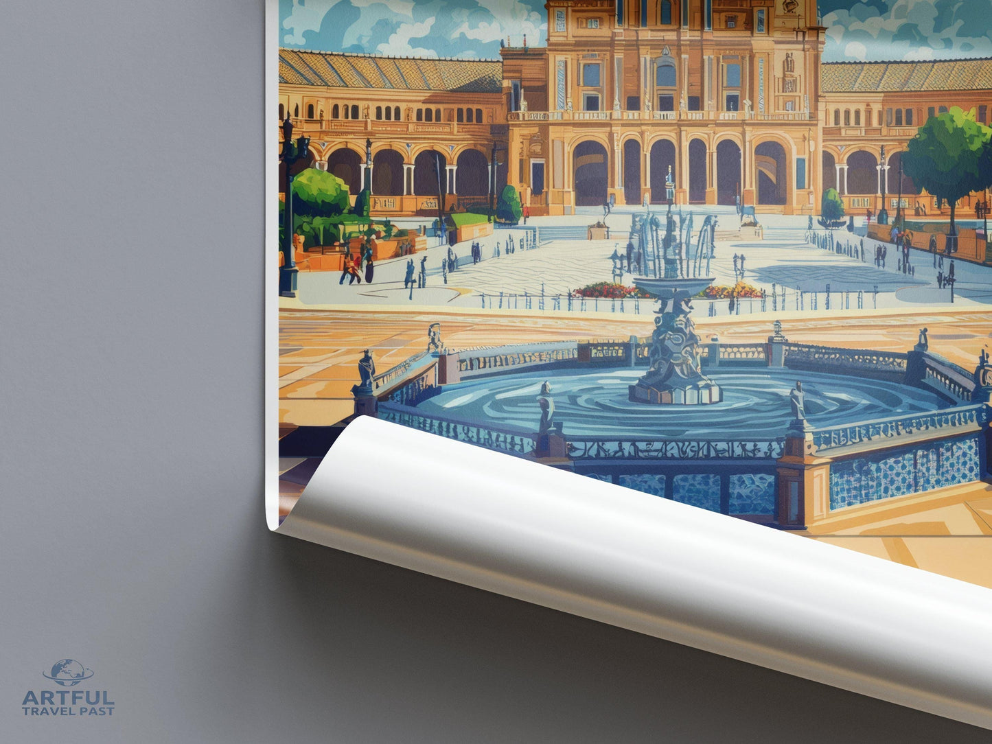 Seville Poster | Spain Wall Art | Europe Decor