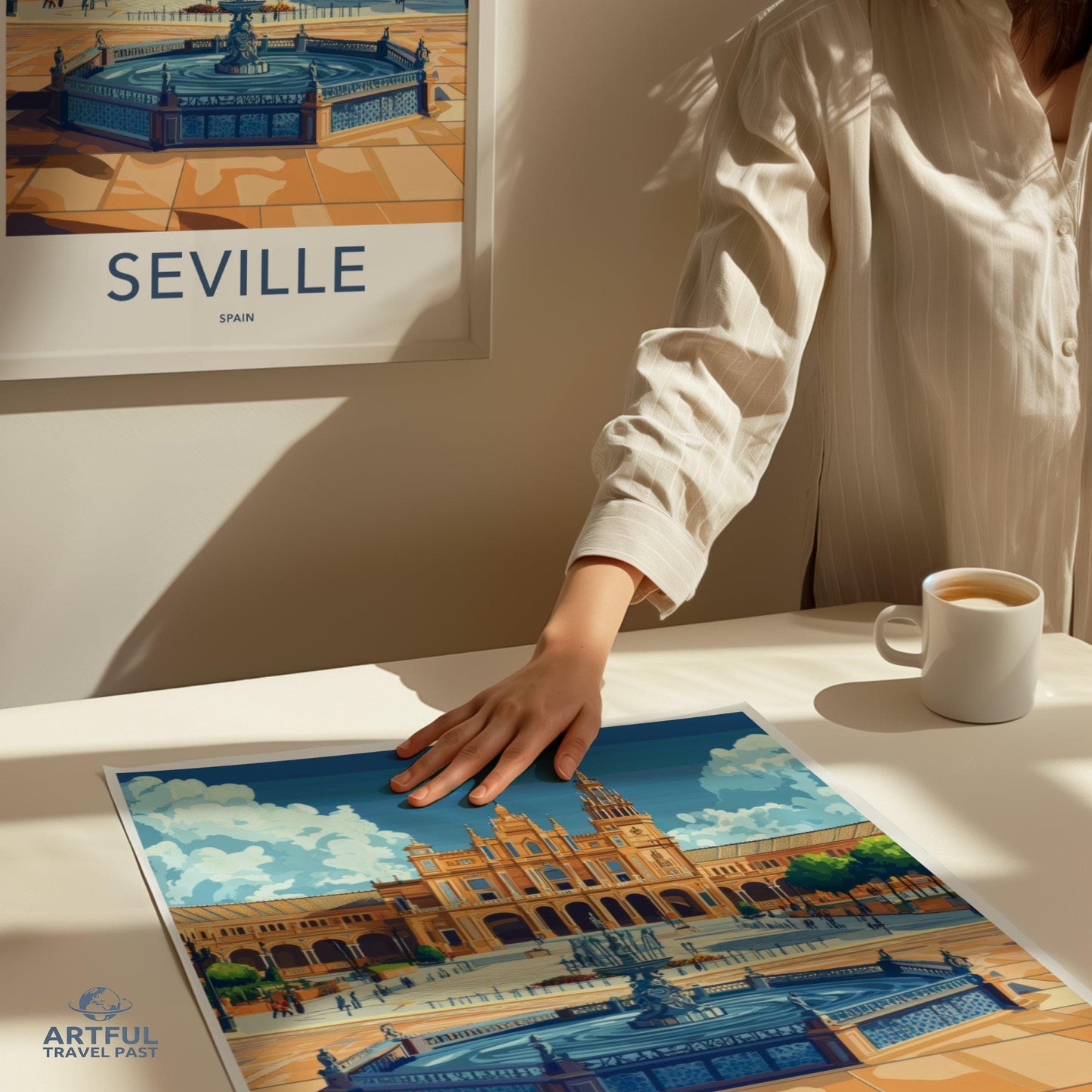 Seville Poster | Spain Wall Art | Europe Decor