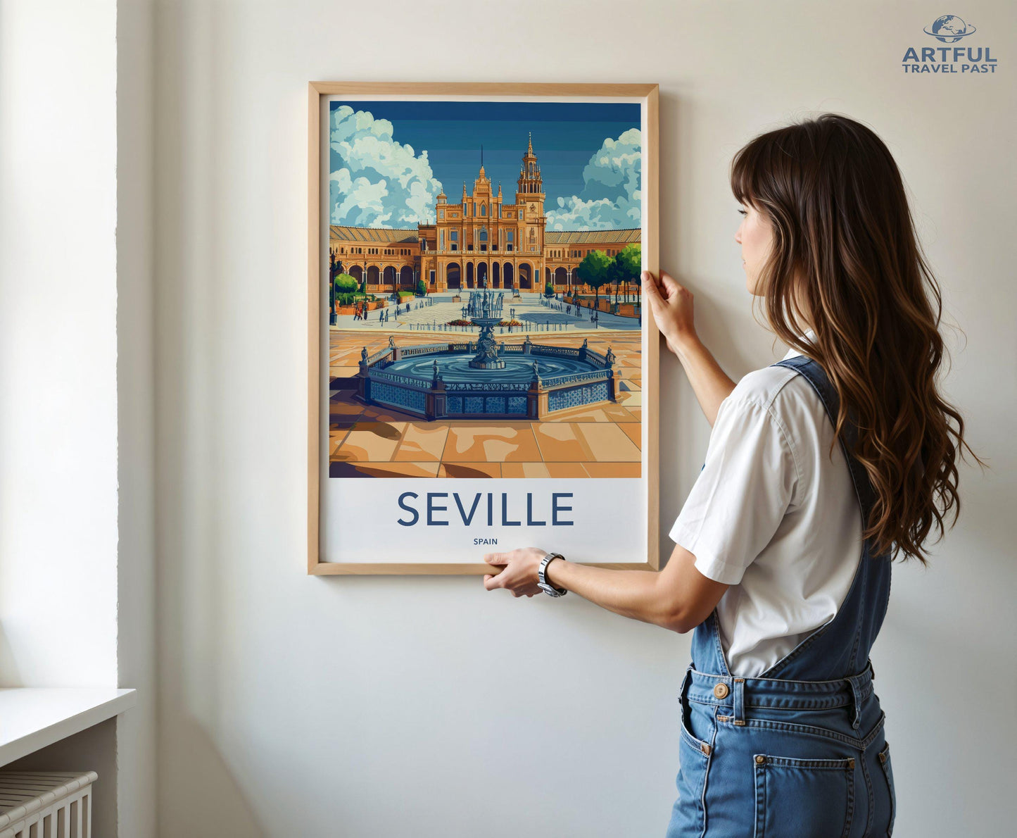 Seville Poster | Spain Wall Art | Europe Decor