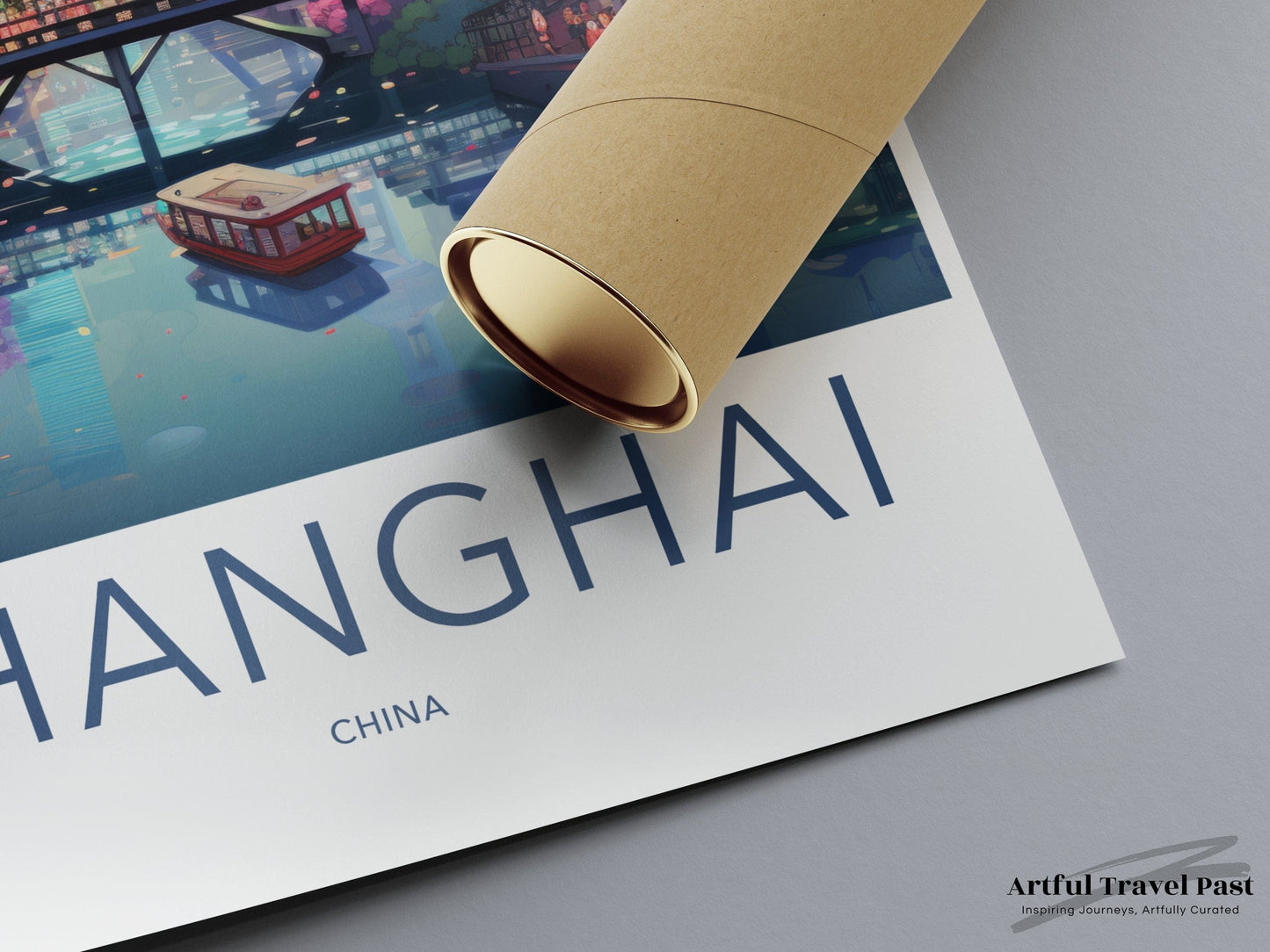 Shanghai Poster - China Wall Art