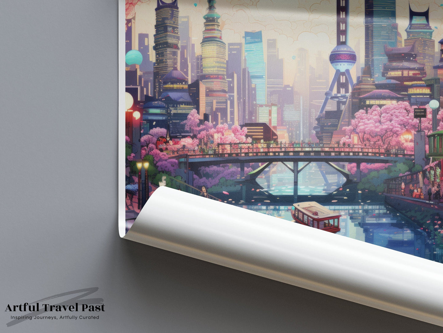 Shanghai Poster - China Wall Art