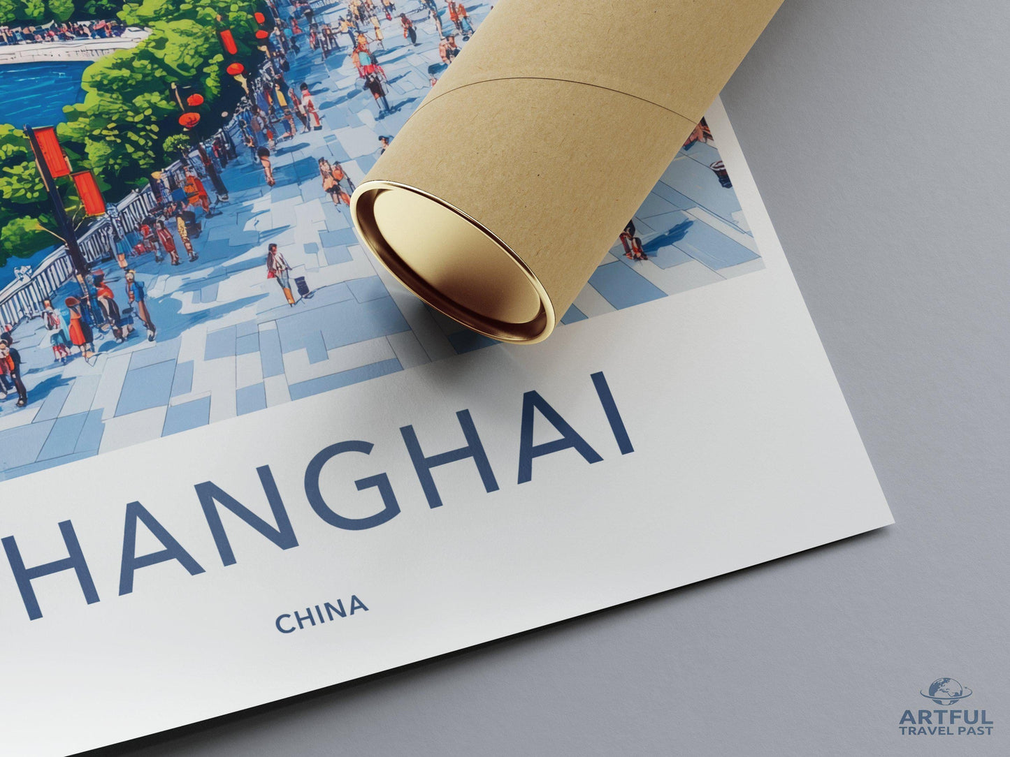 Shanghai Poster - China Wall Art
