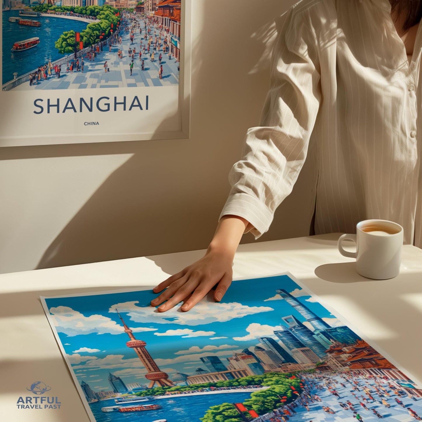 Shanghai Poster - China Wall Art