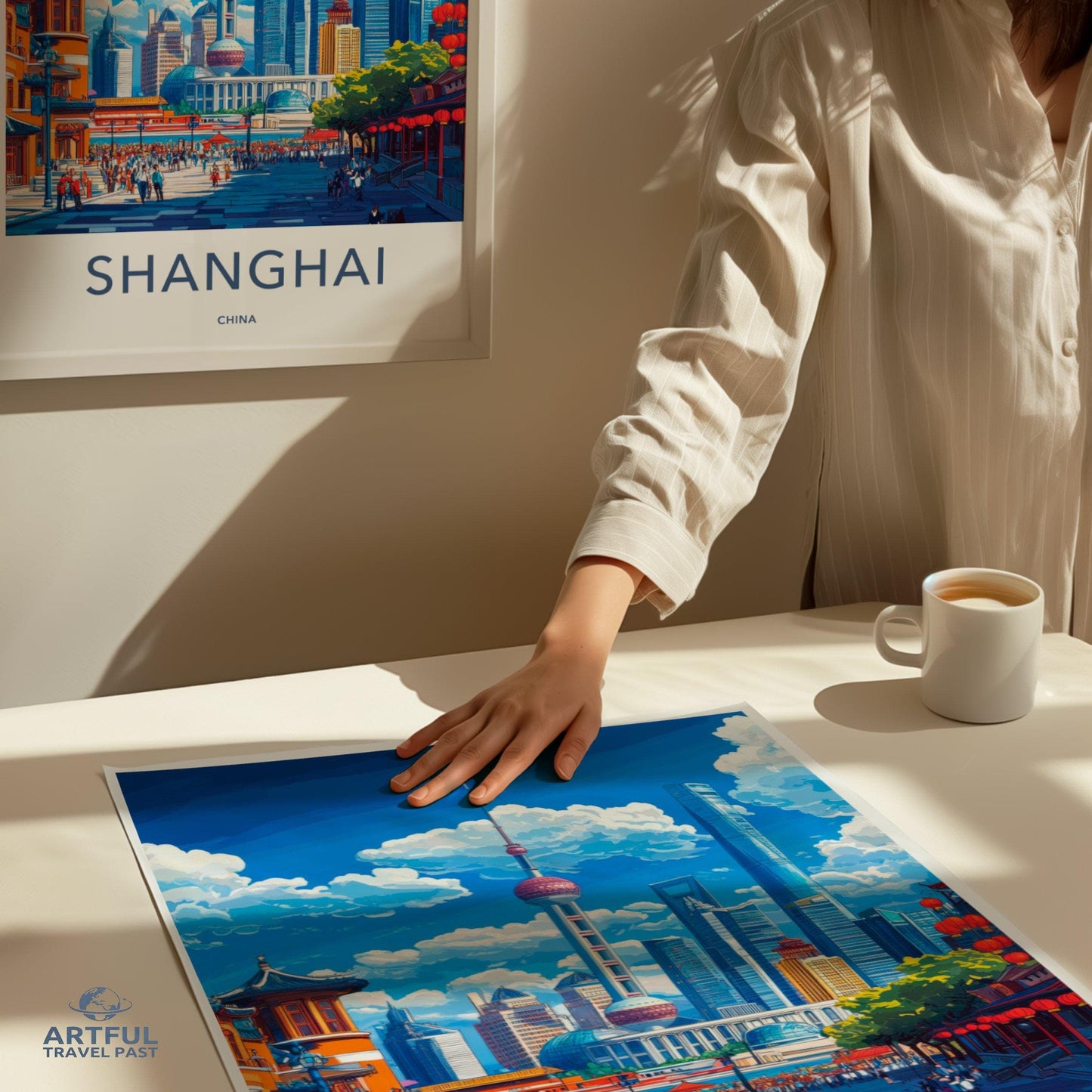 Shanghai Poster - China Wall Art