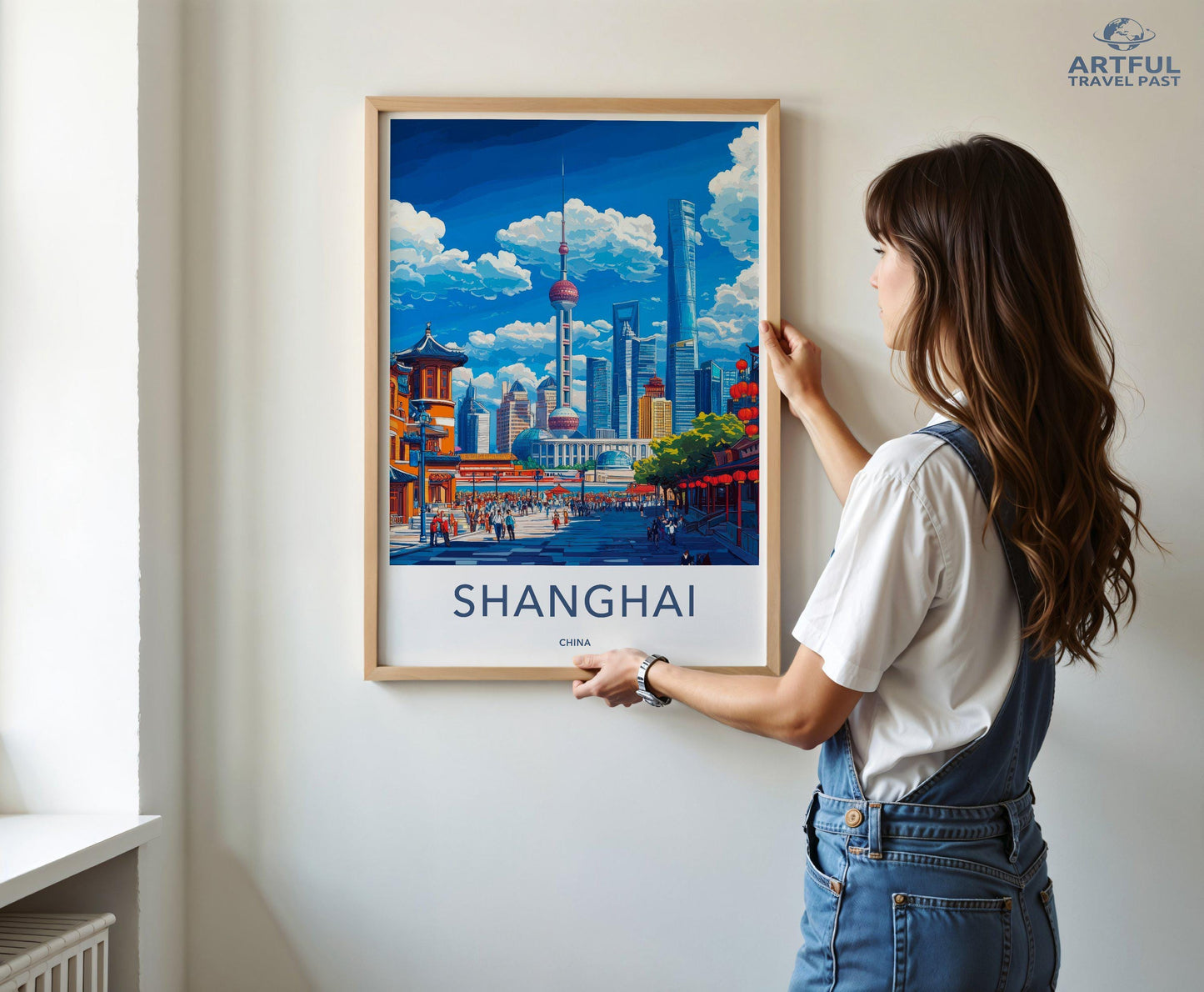 Shanghai Poster - China Wall Art