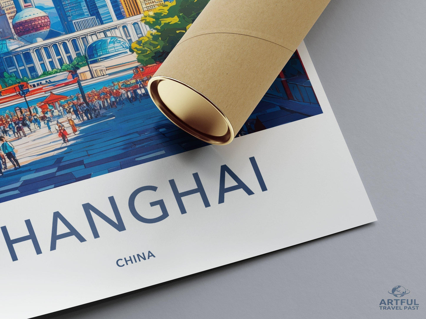 Shanghai Poster - China Wall Art
