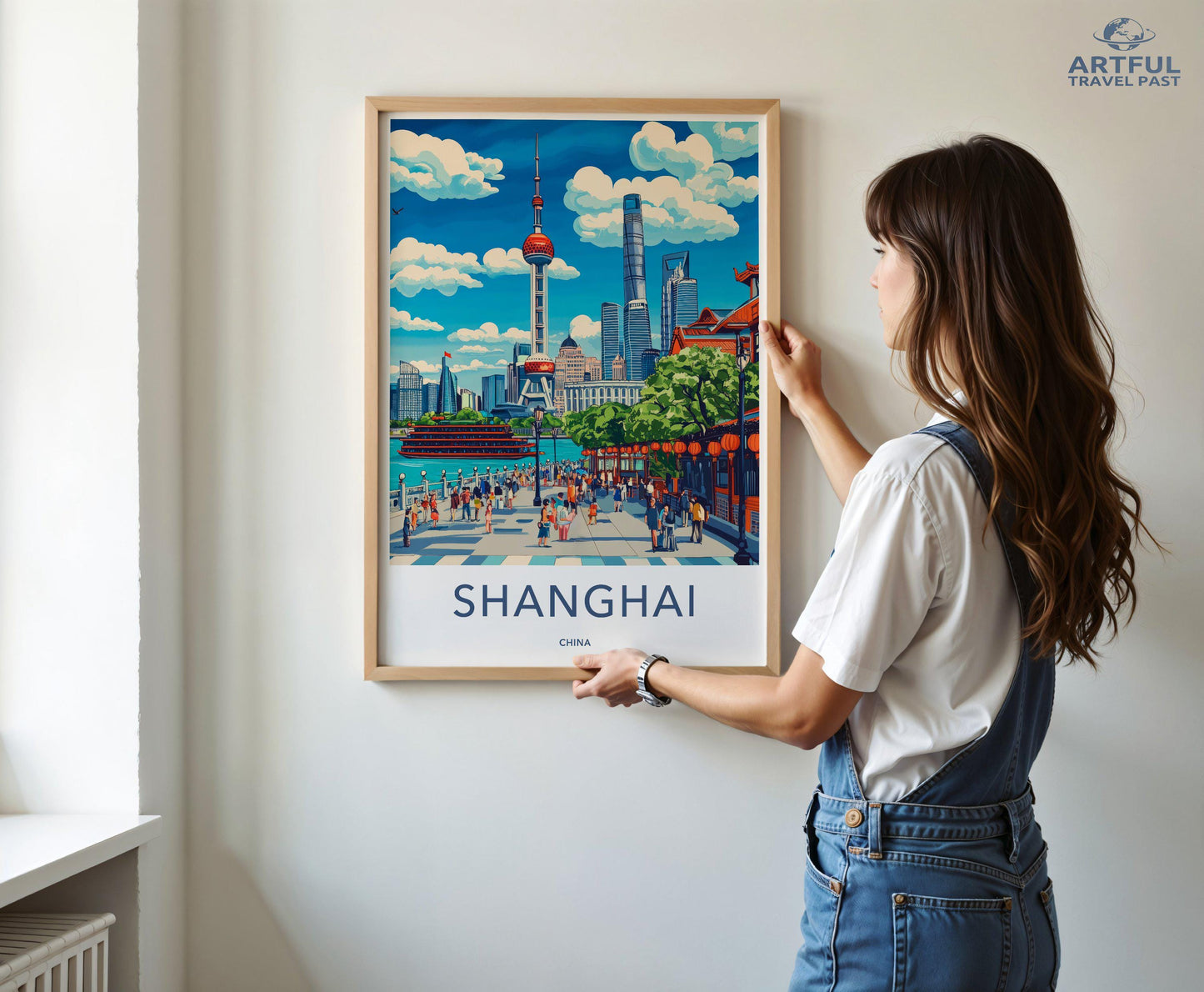 Shanghai Poster - China Wall Art