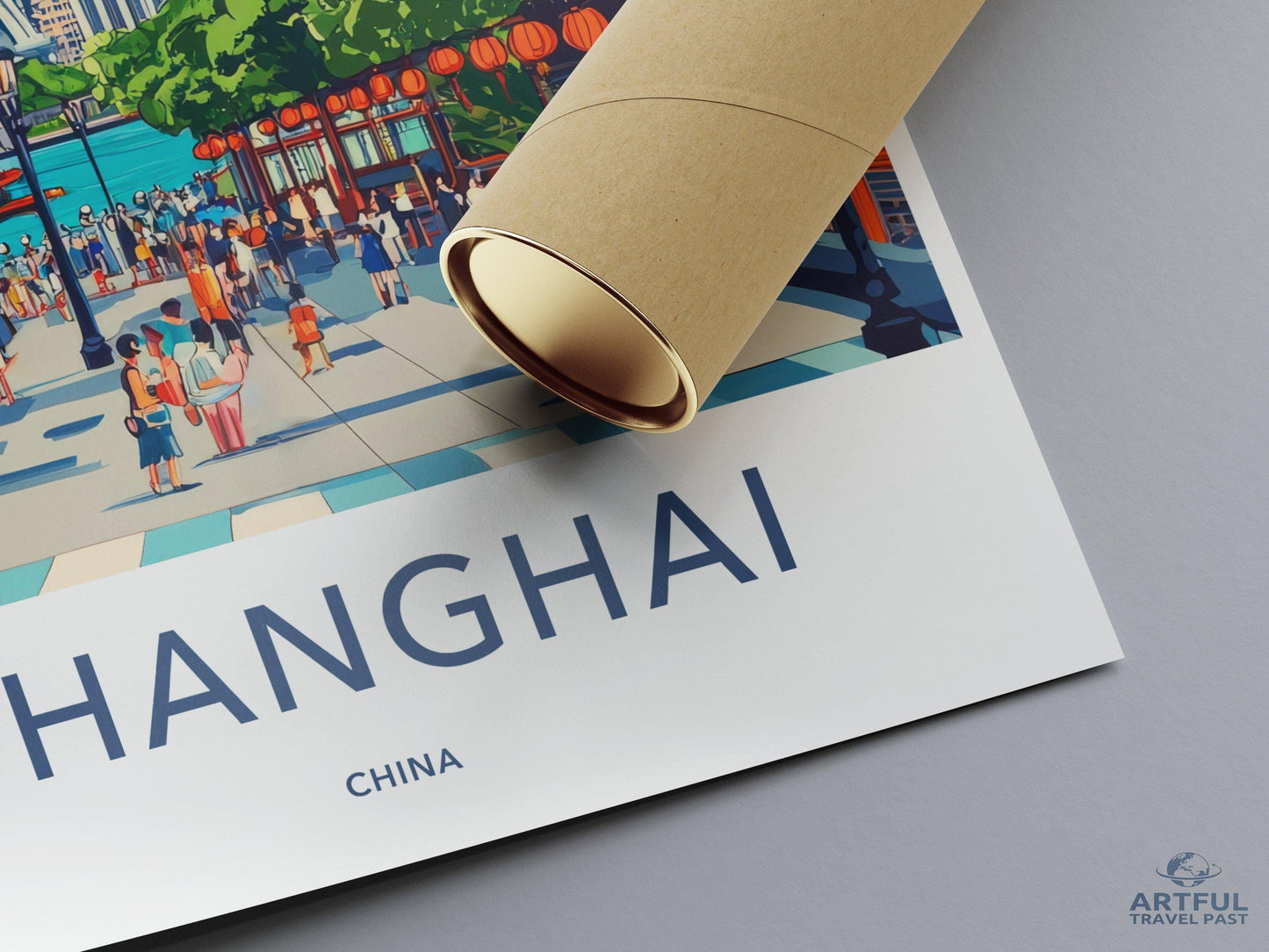 Shanghai Poster - China Wall Art
