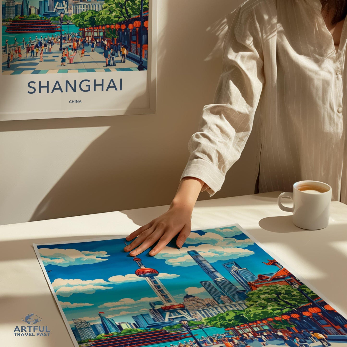 Shanghai Poster - China Wall Art