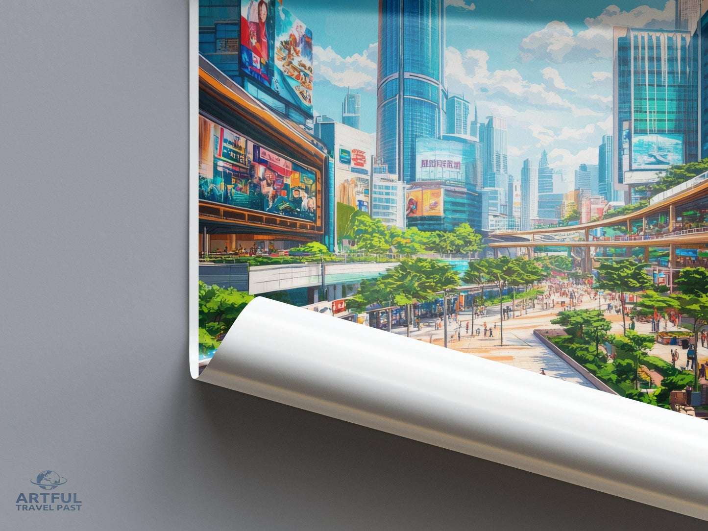Shanghai Poster - China Wall Art