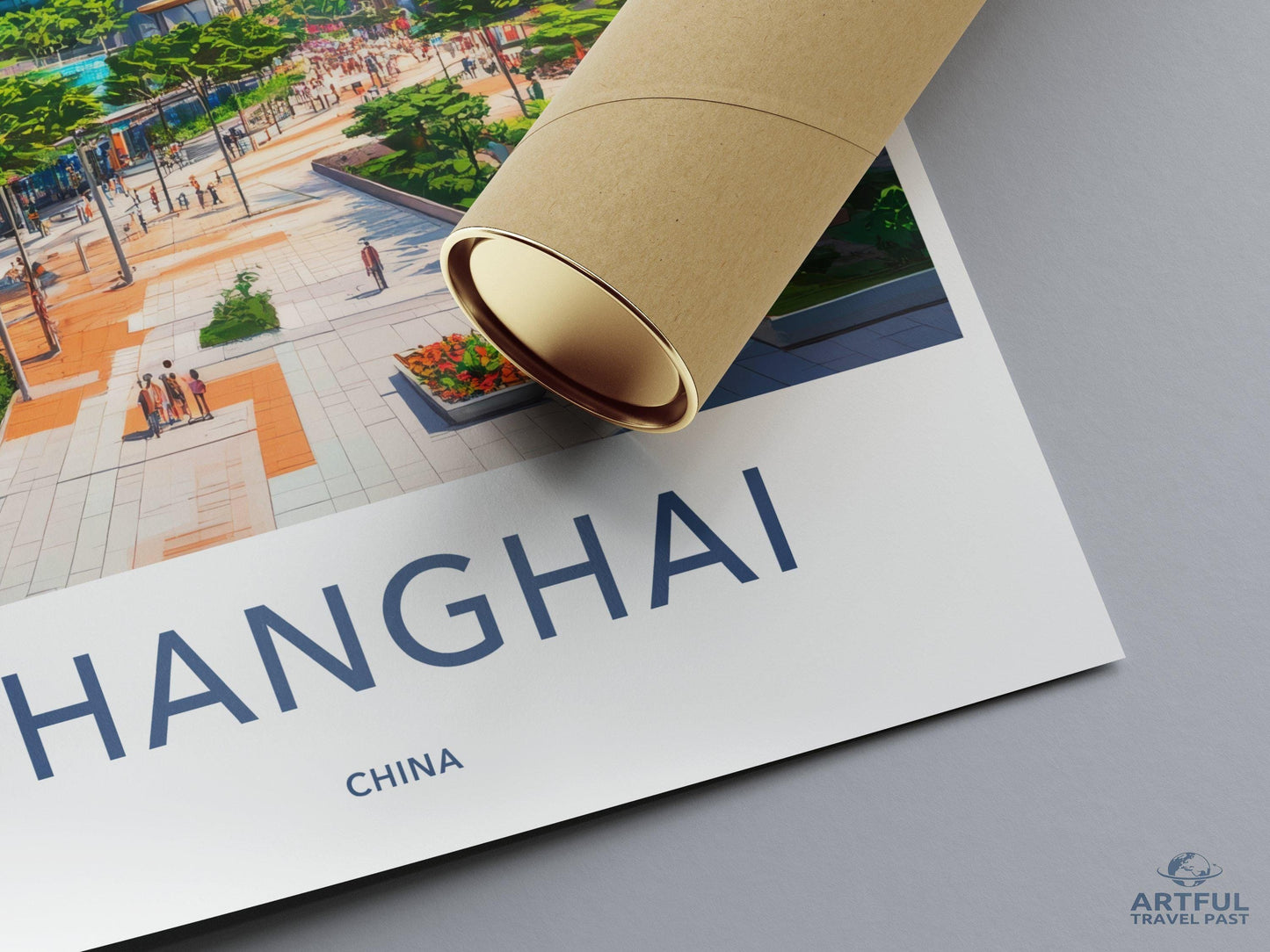 Shanghai Poster - China Wall Art
