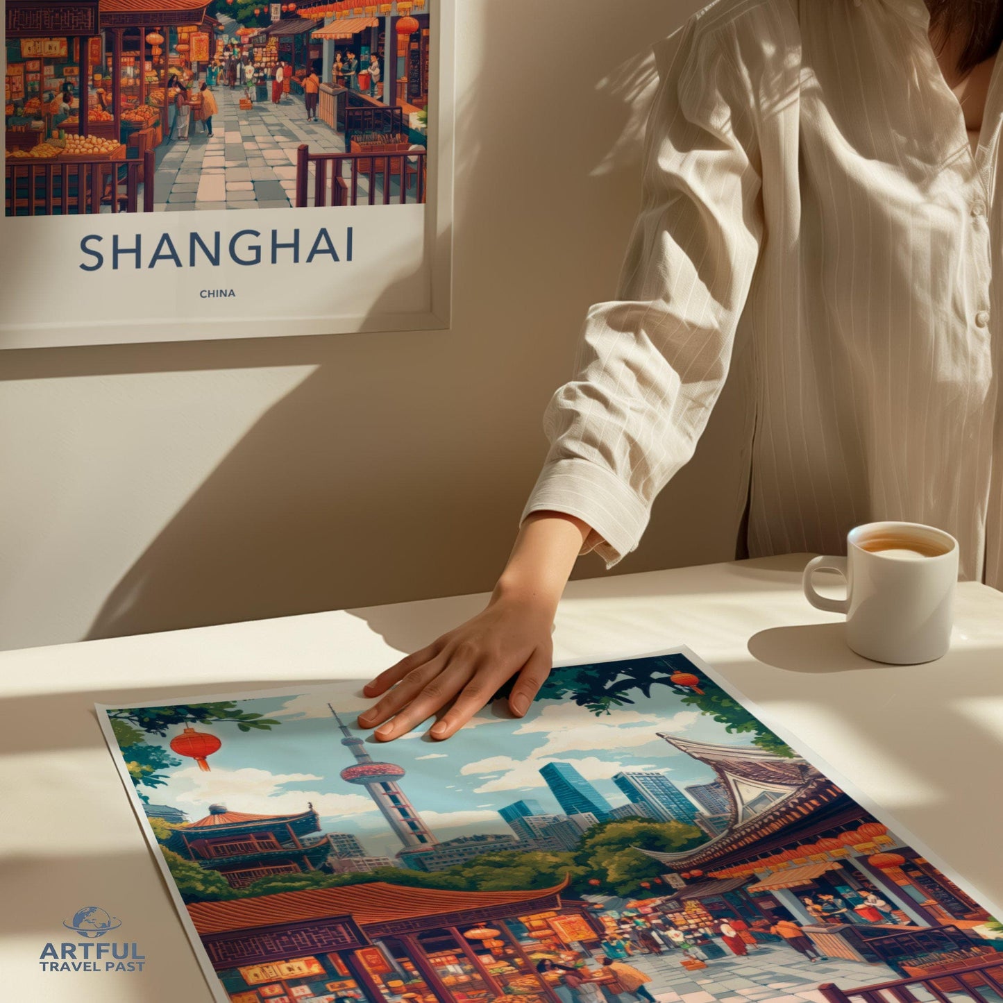 Shanghai Poster - China Wall Art
