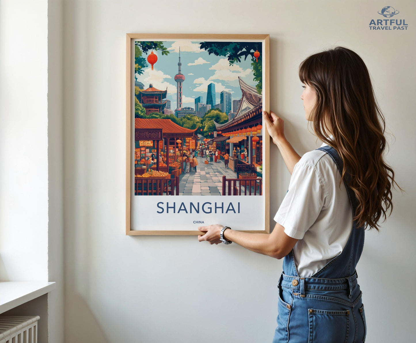 Shanghai Poster - China Wall Art