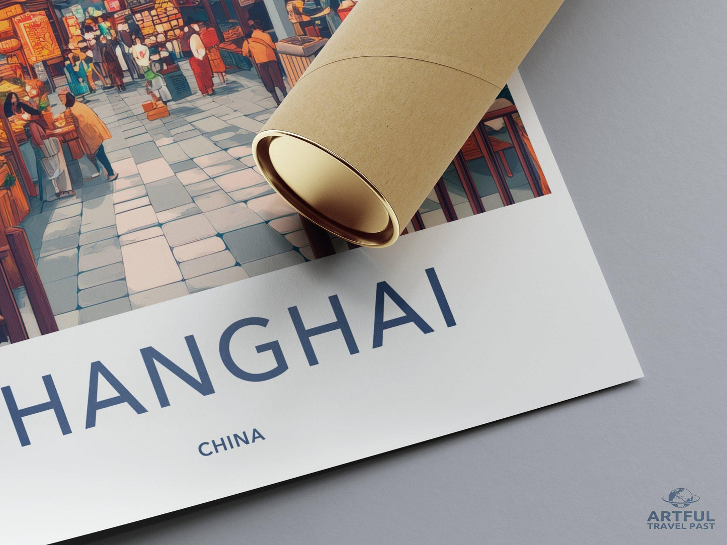 Shanghai Poster - China Wall Art