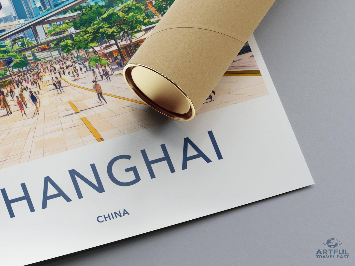 Shanghai Poster - China Wall Art