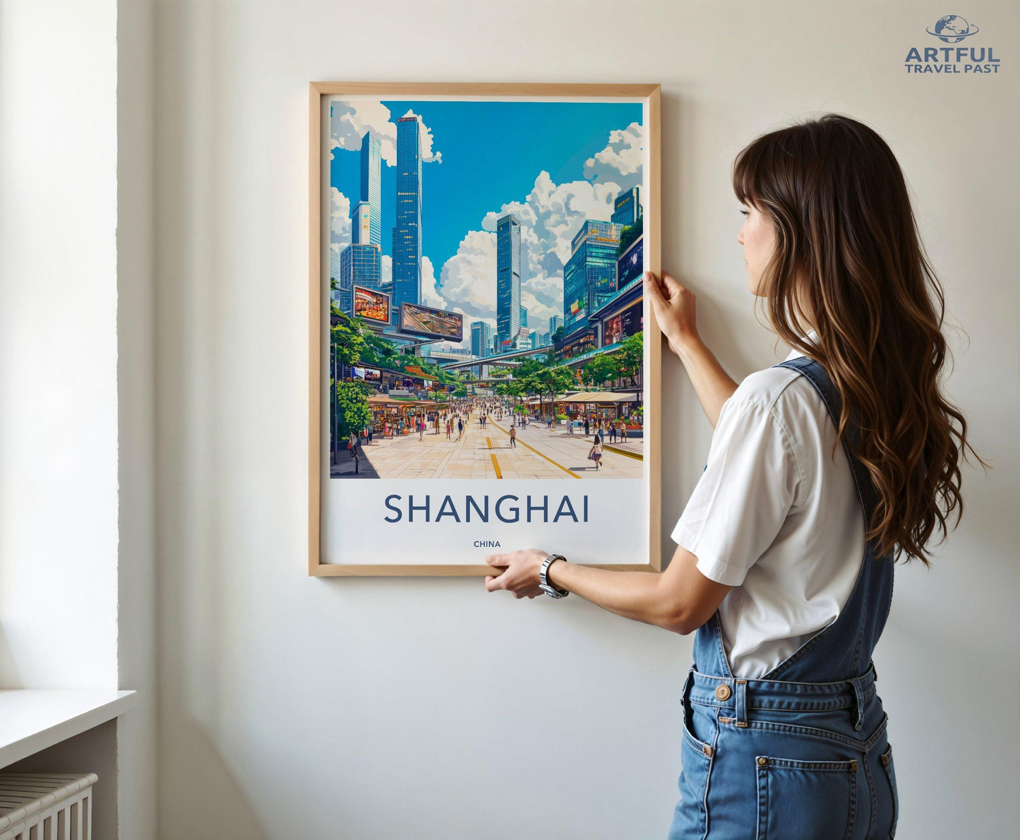 Shanghai Poster - China Wall Art