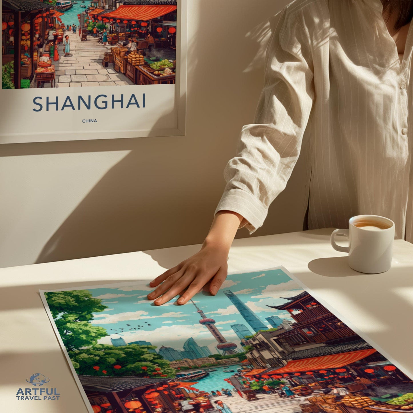 Shanghai Poster - China Wall Art