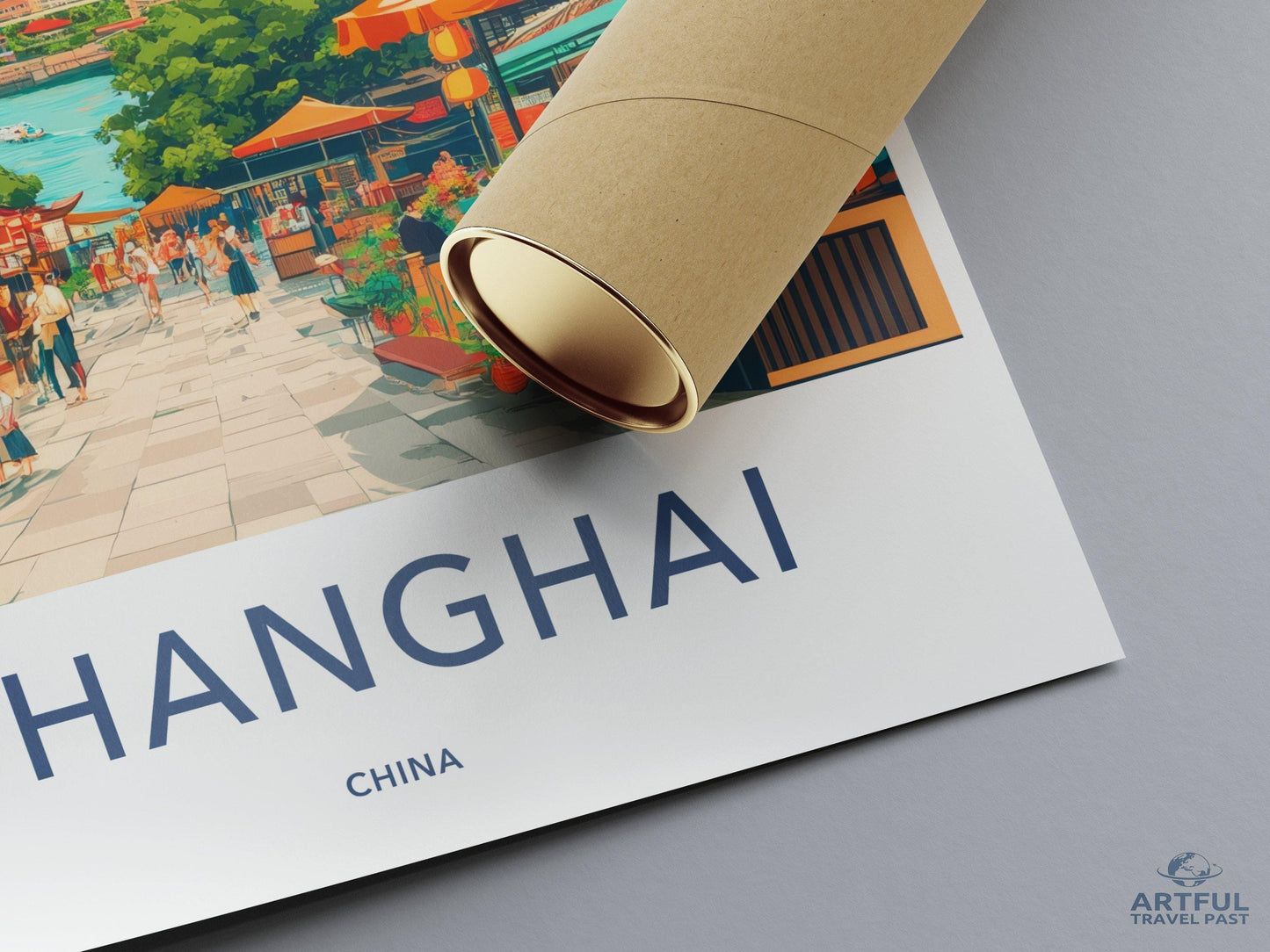 Shanghai Poster - China Wall Art