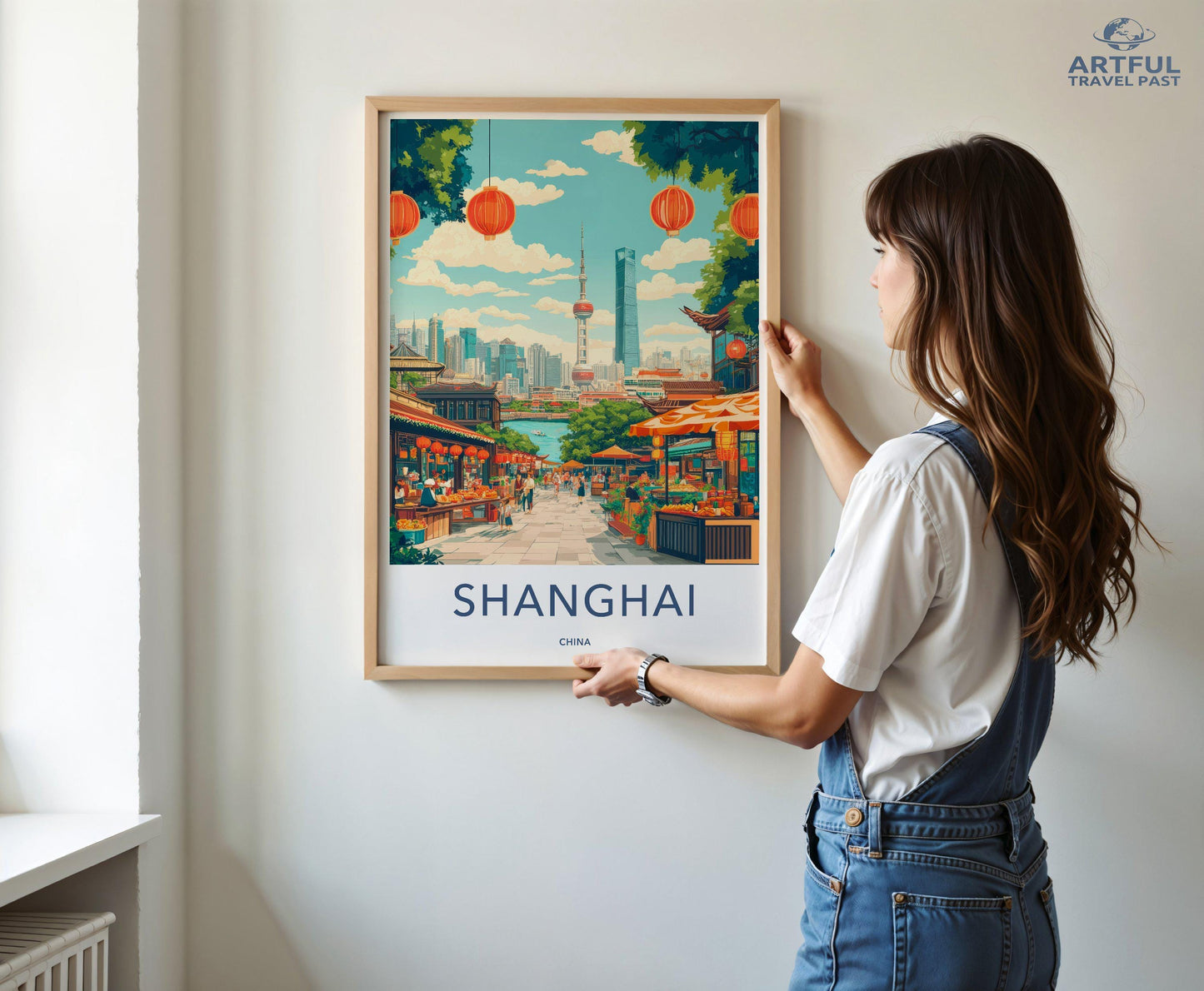 Shanghai Poster - China Wall Art