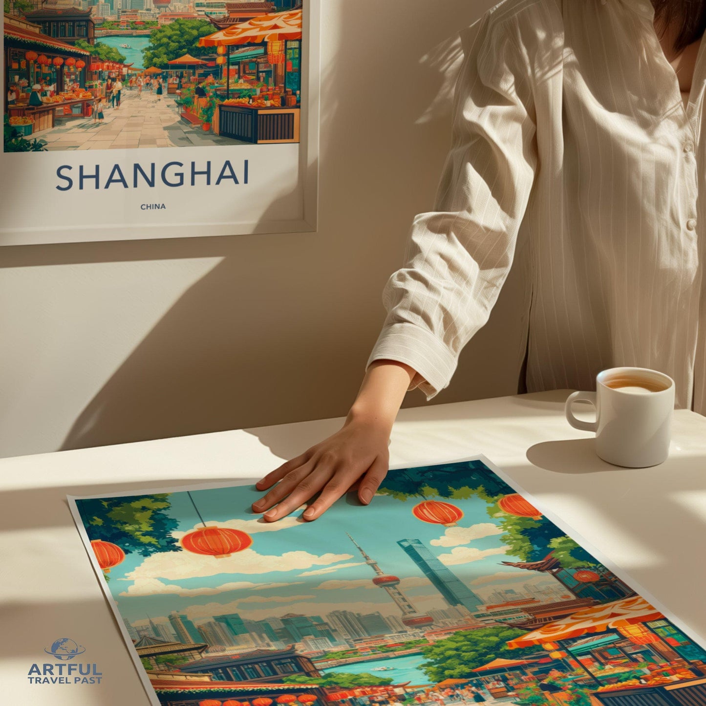 Shanghai Poster - China Wall Art