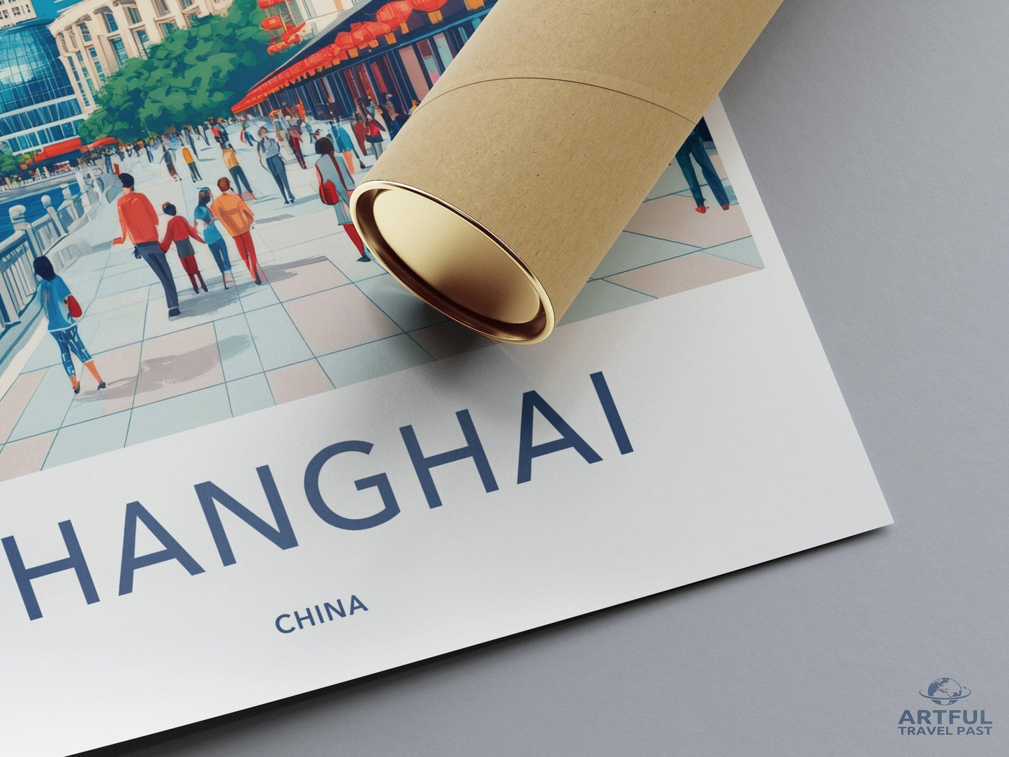 Shanghai Poster - China Wall Art