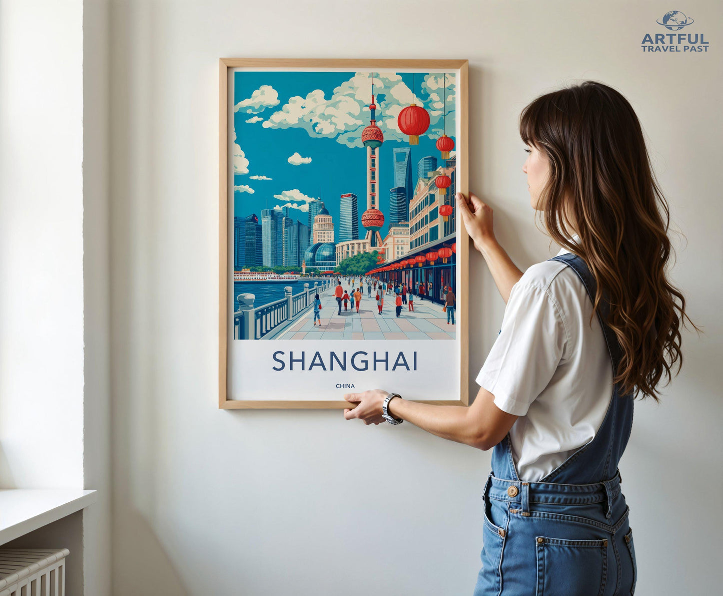 Shanghai Poster - China Wall Art