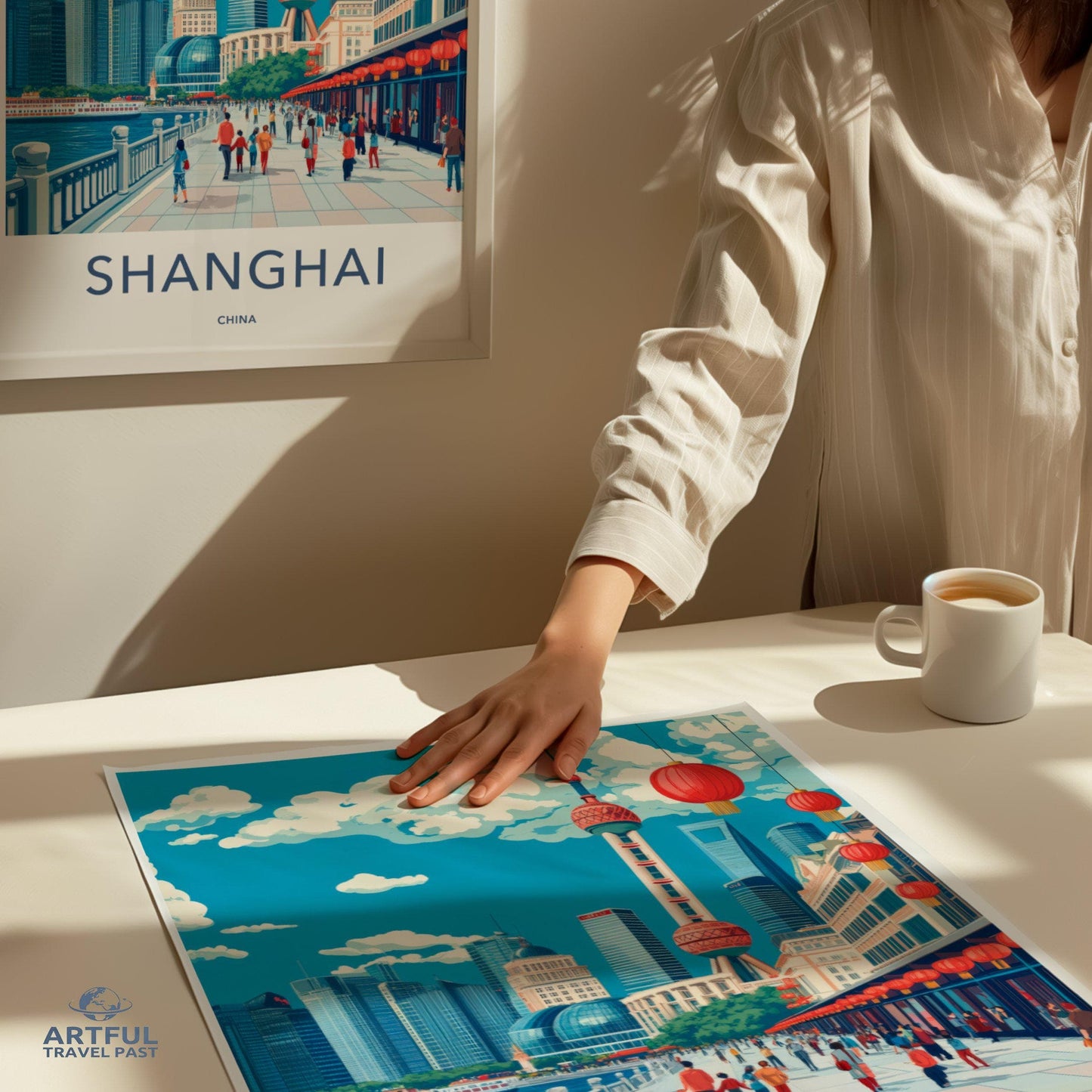 Shanghai Poster - China Wall Art