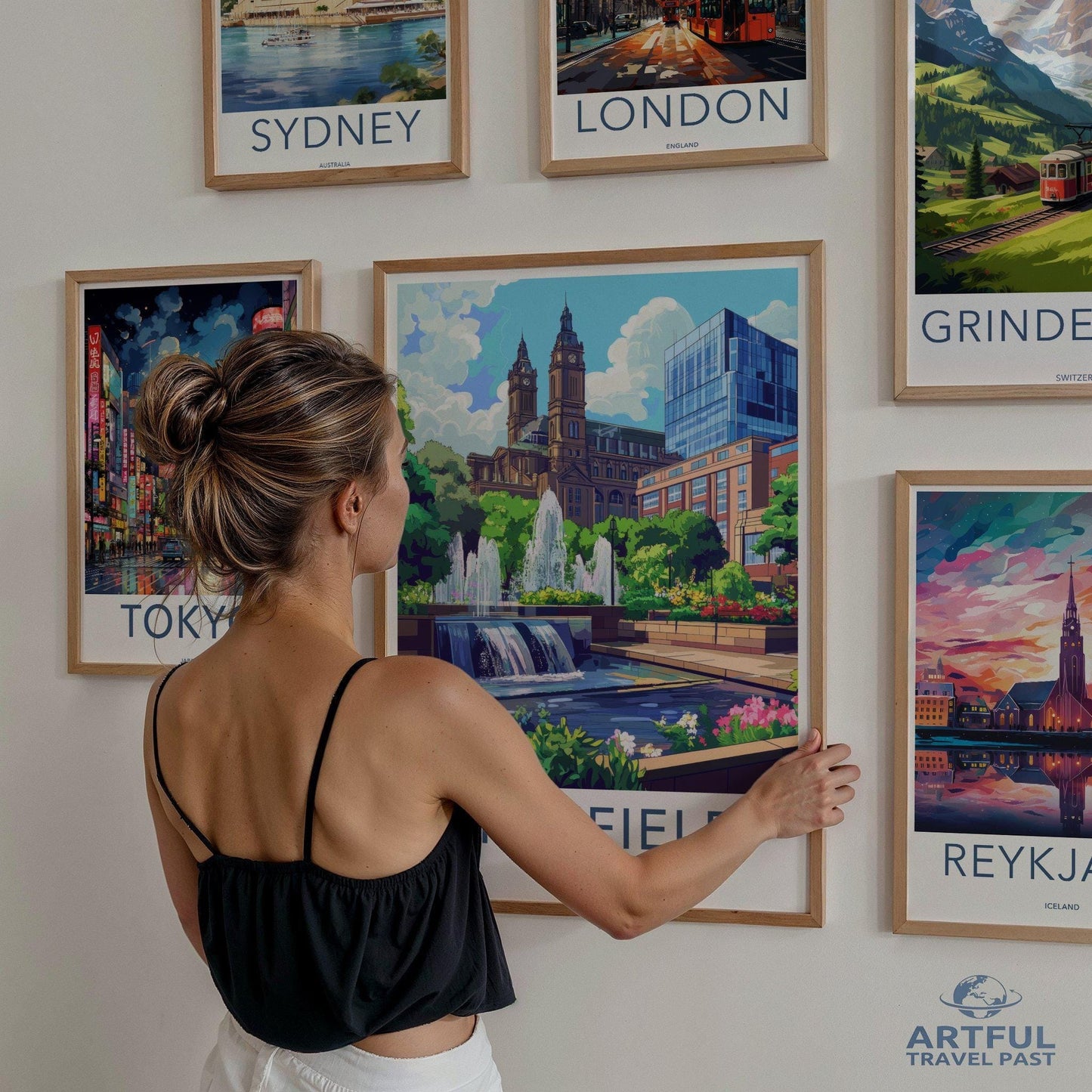 Sheffield Poster - England Wall Art