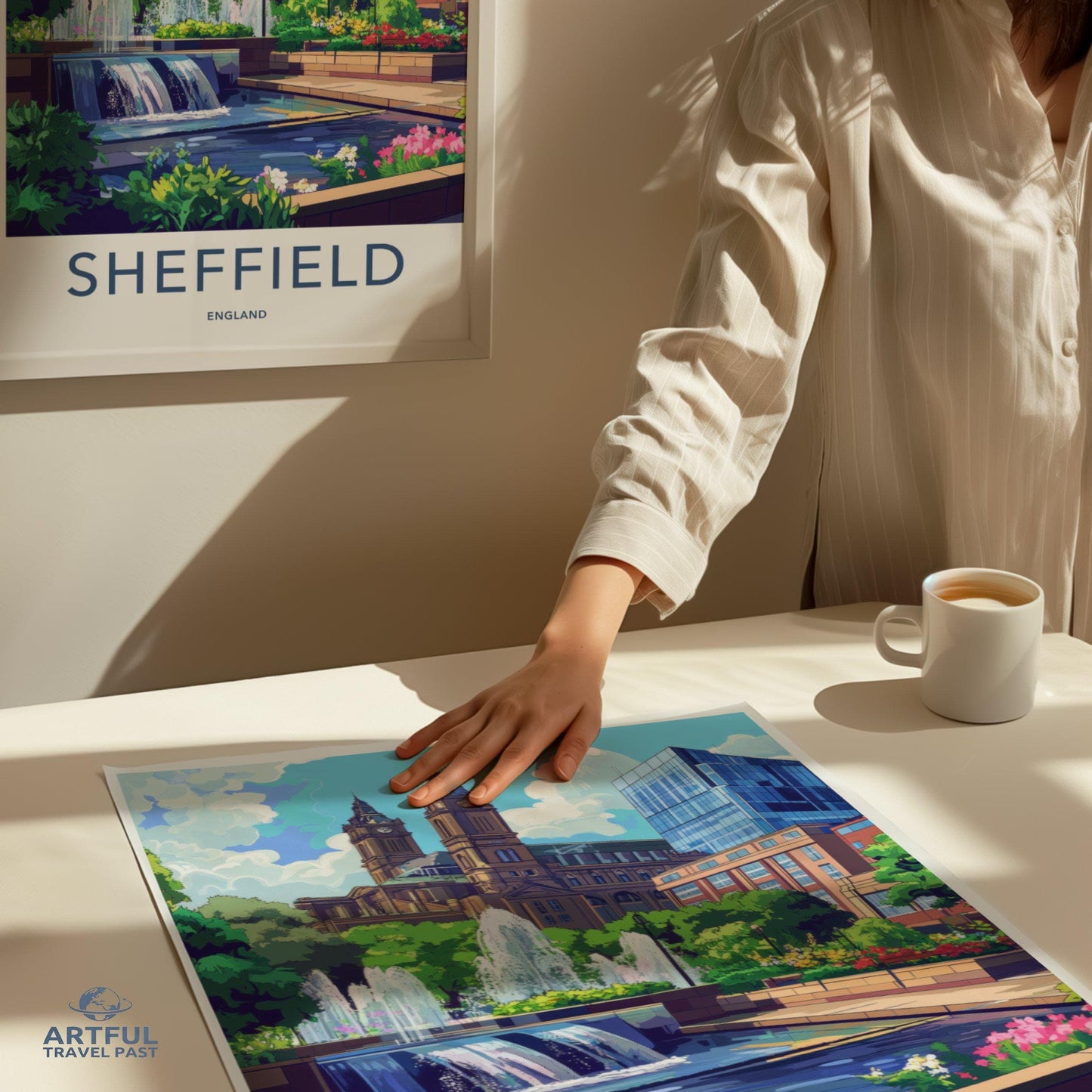 Sheffield Poster - England Wall Art