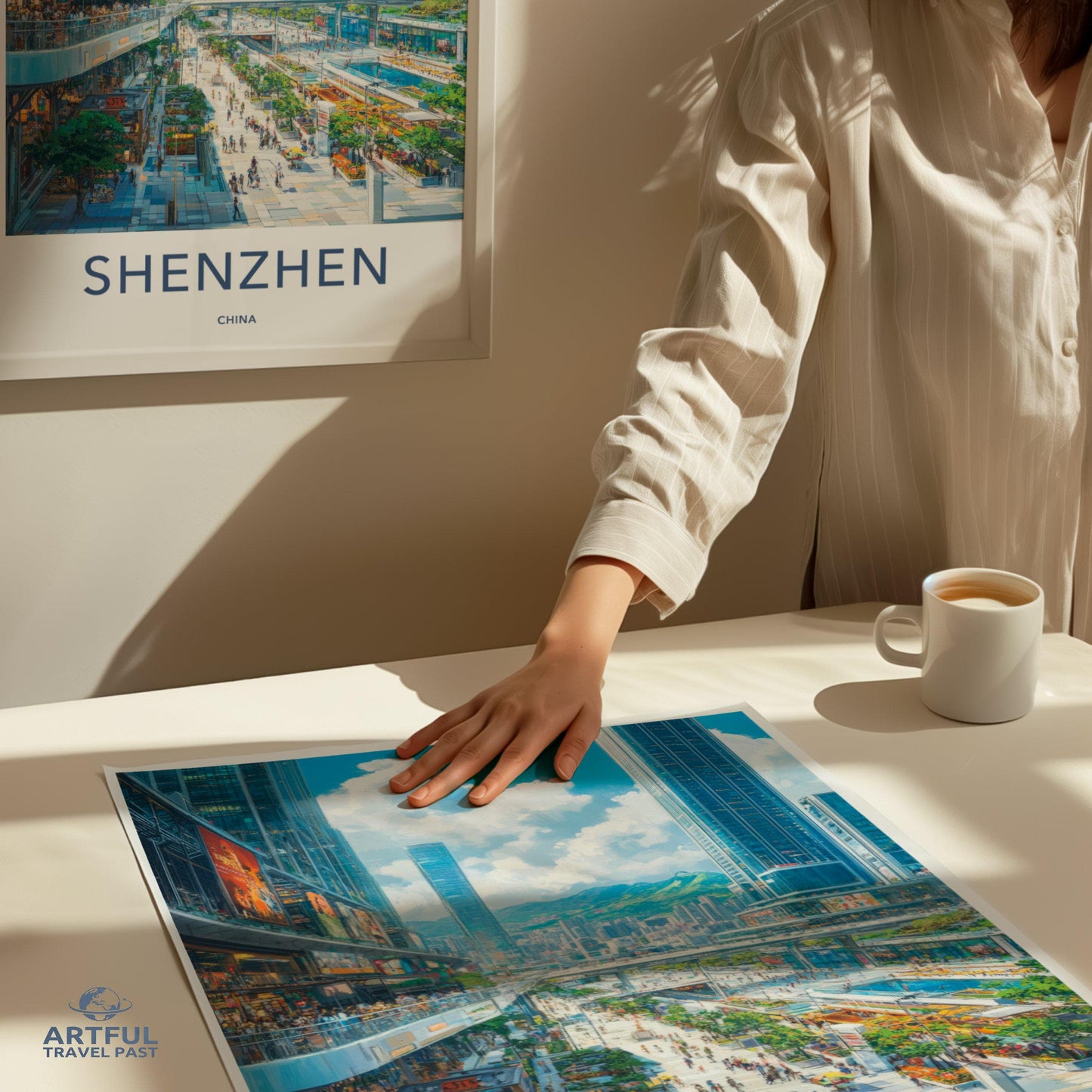 Shenzhen Poster - China Wall Art