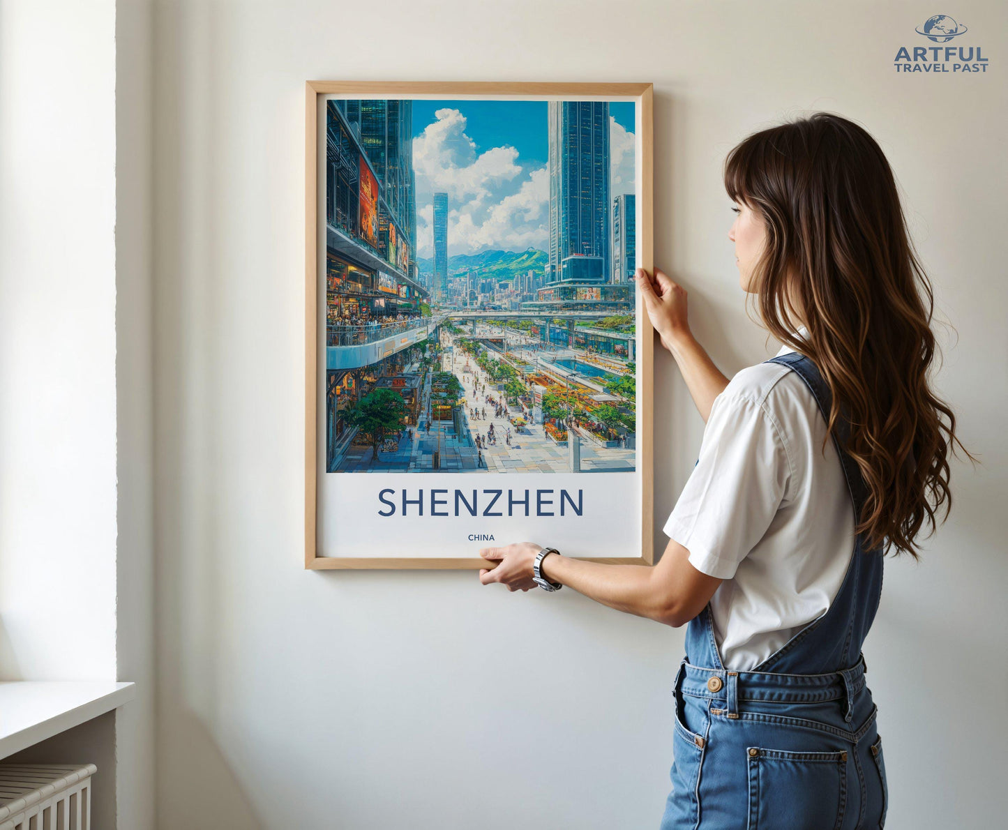 Shenzhen Poster - China Wall Art