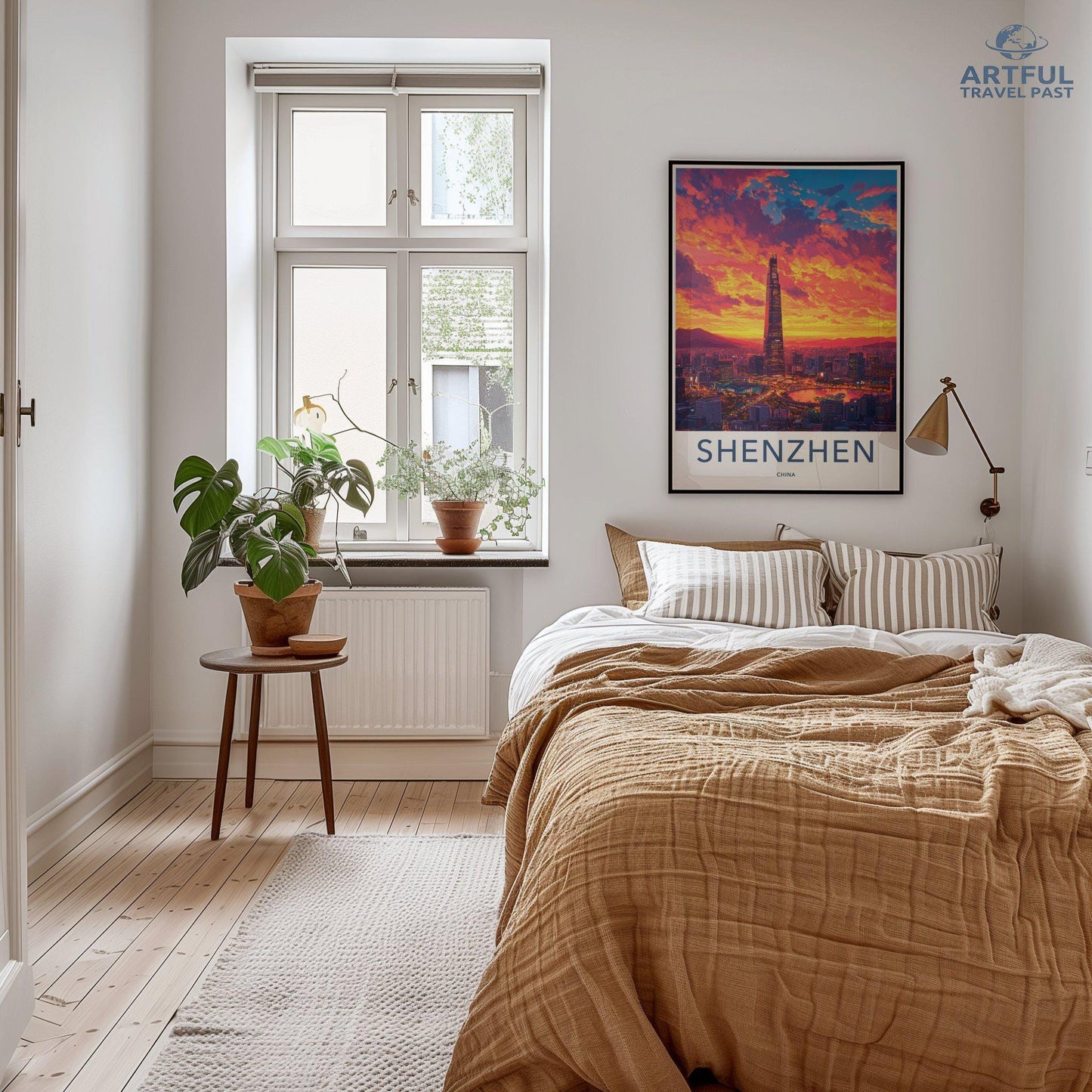 Shenzhen Poster | China Wall Art | East Asia Decor