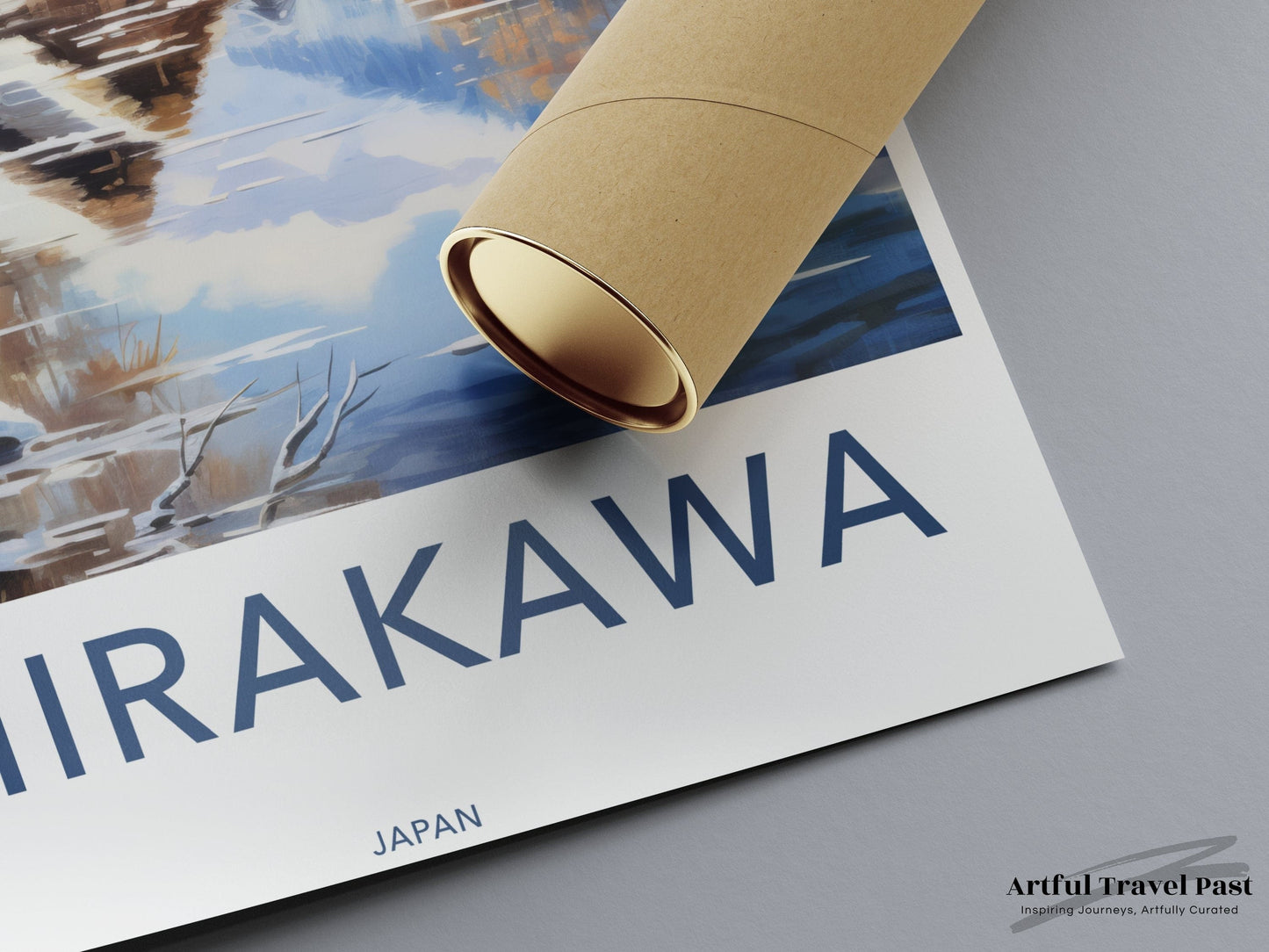 Shirakawa Poster | Gassho-Zukuri | Japan Wall Art
