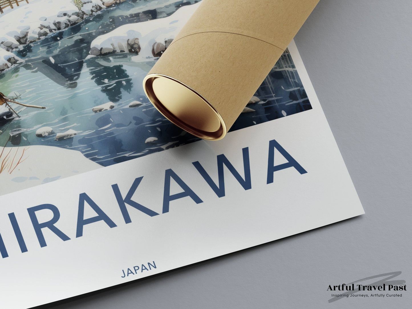 Shirakawa Poster - Japan Wall Art