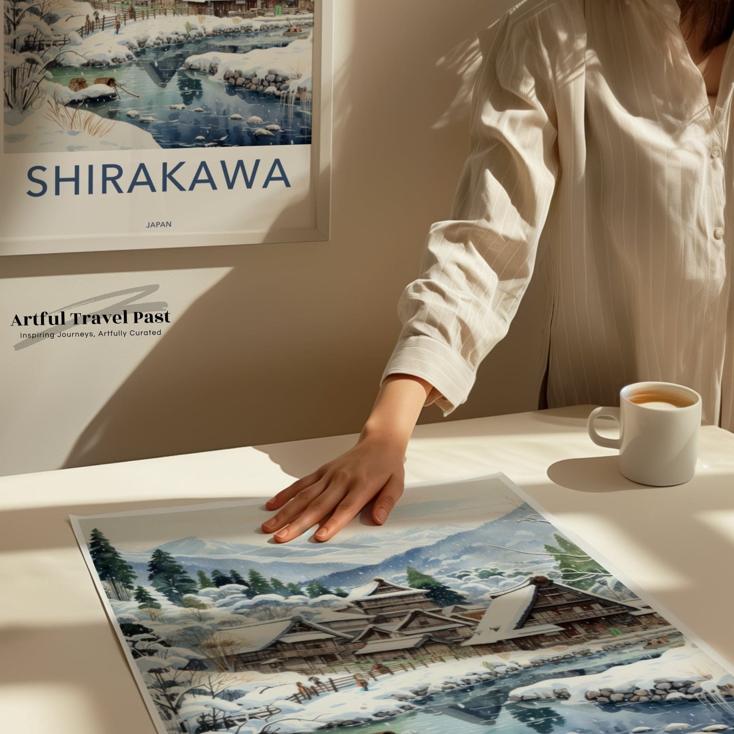 Shirakawa Poster - Japan Wall Art